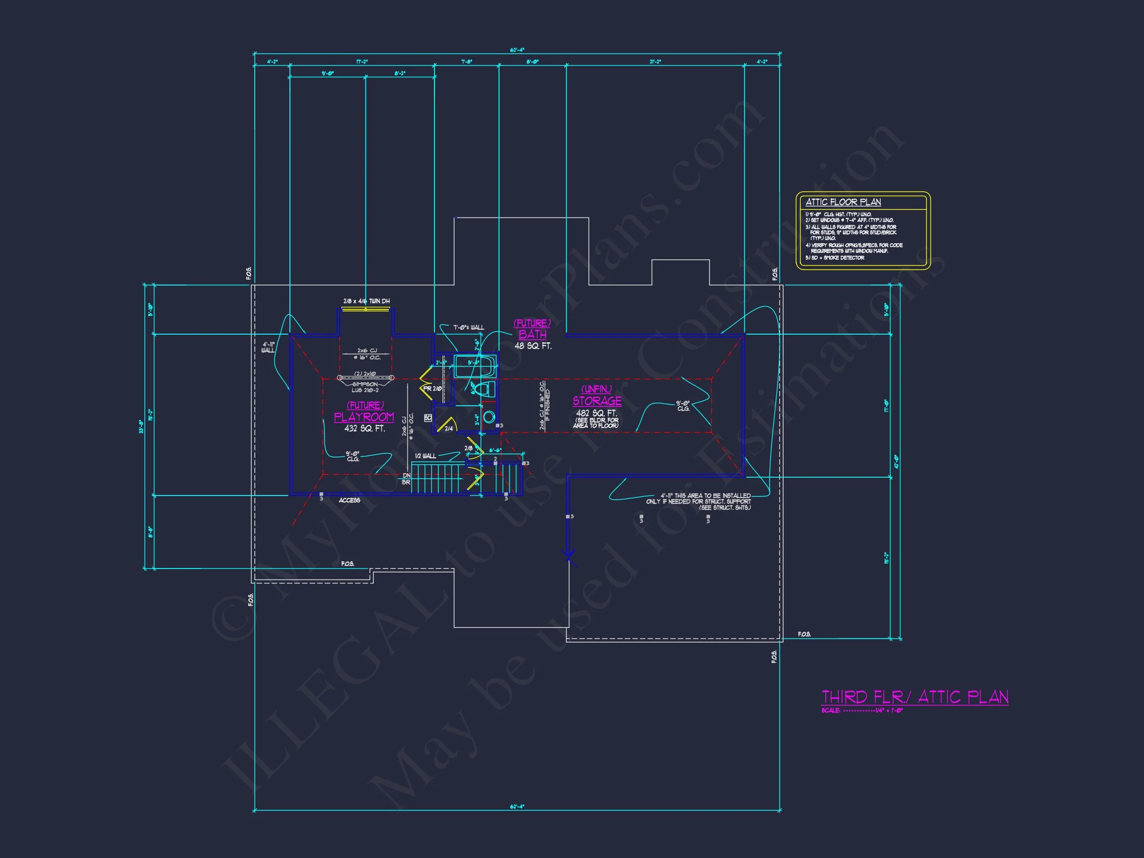Elegant house Design: CAD Floor Plan and Architecture Blueprint