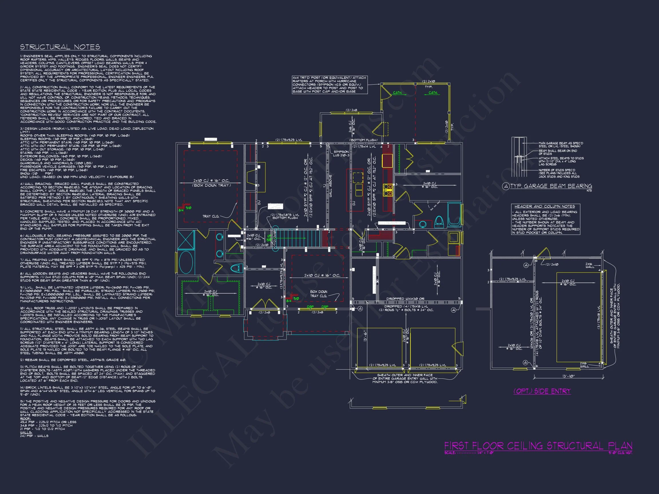 11-1674 HOUSE PLAN - Elegant Craftsman House Plan with CAD-Ready Floor Designs 10 Elegant Craftsman house Plan with CAD-Ready Floor Designs