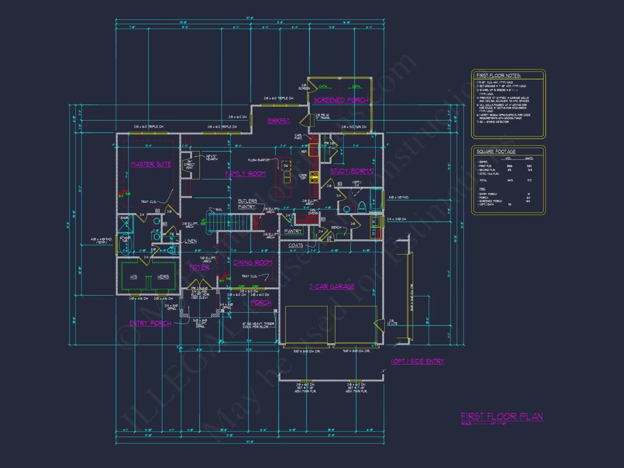 Elegant Craftsman house Plan with CAD-Ready Floor Designs