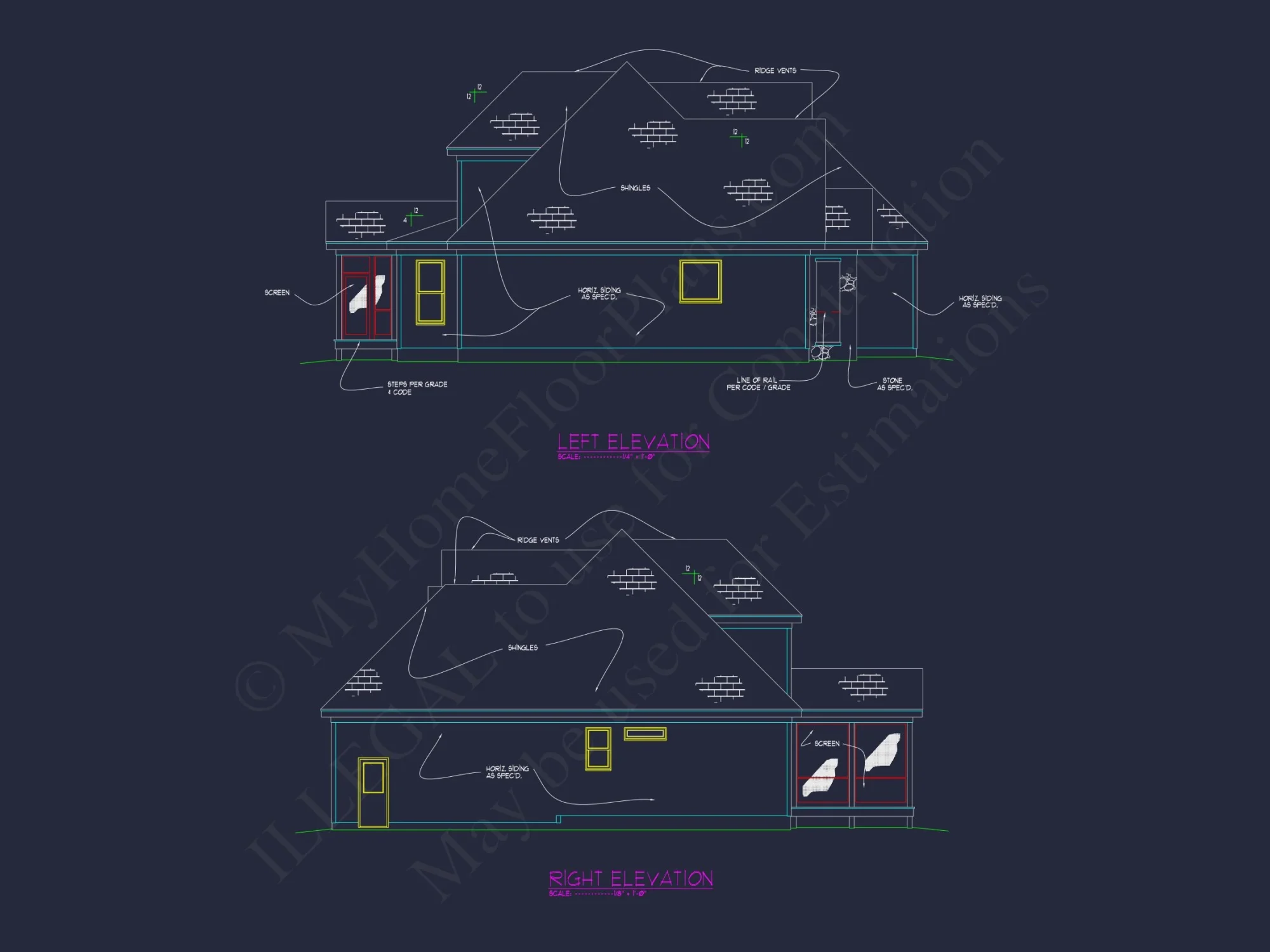 Elegant Craftsman house Plan with CAD-Ready Floor Designs