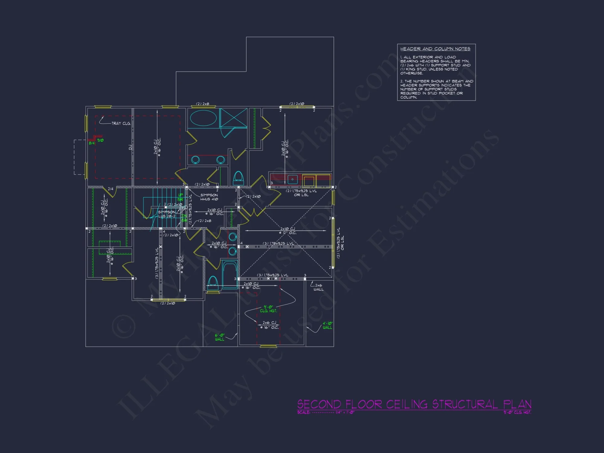Elegant 3-Story Craftsman house Plan with Detailed CAD Designs