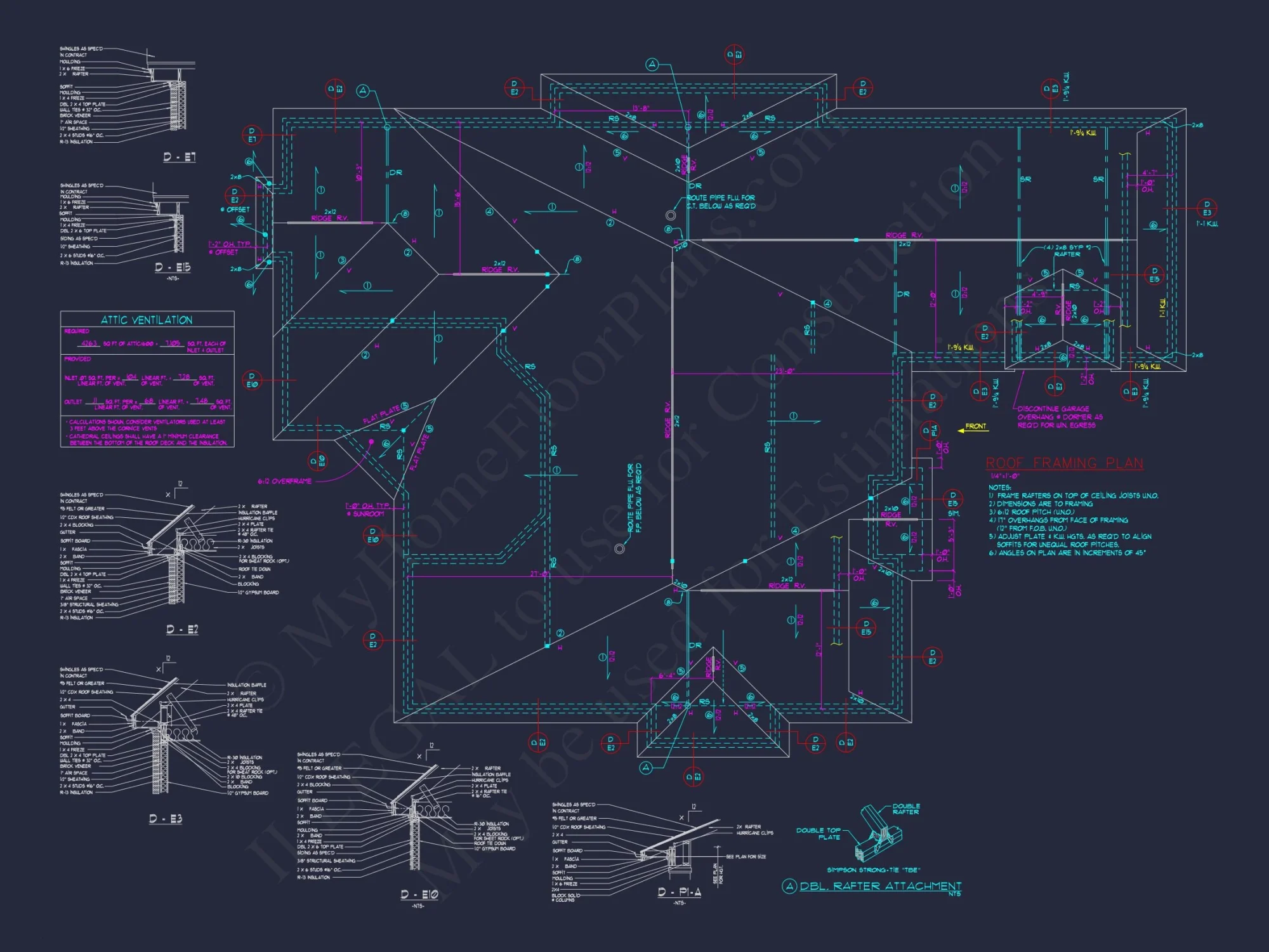 Traditional house Plan with CAD Blueprint and Craftsmanship