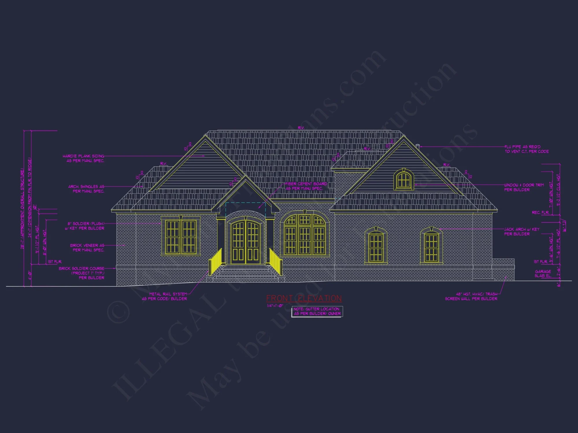 Traditional house Plan with CAD Blueprint and Craftsmanship