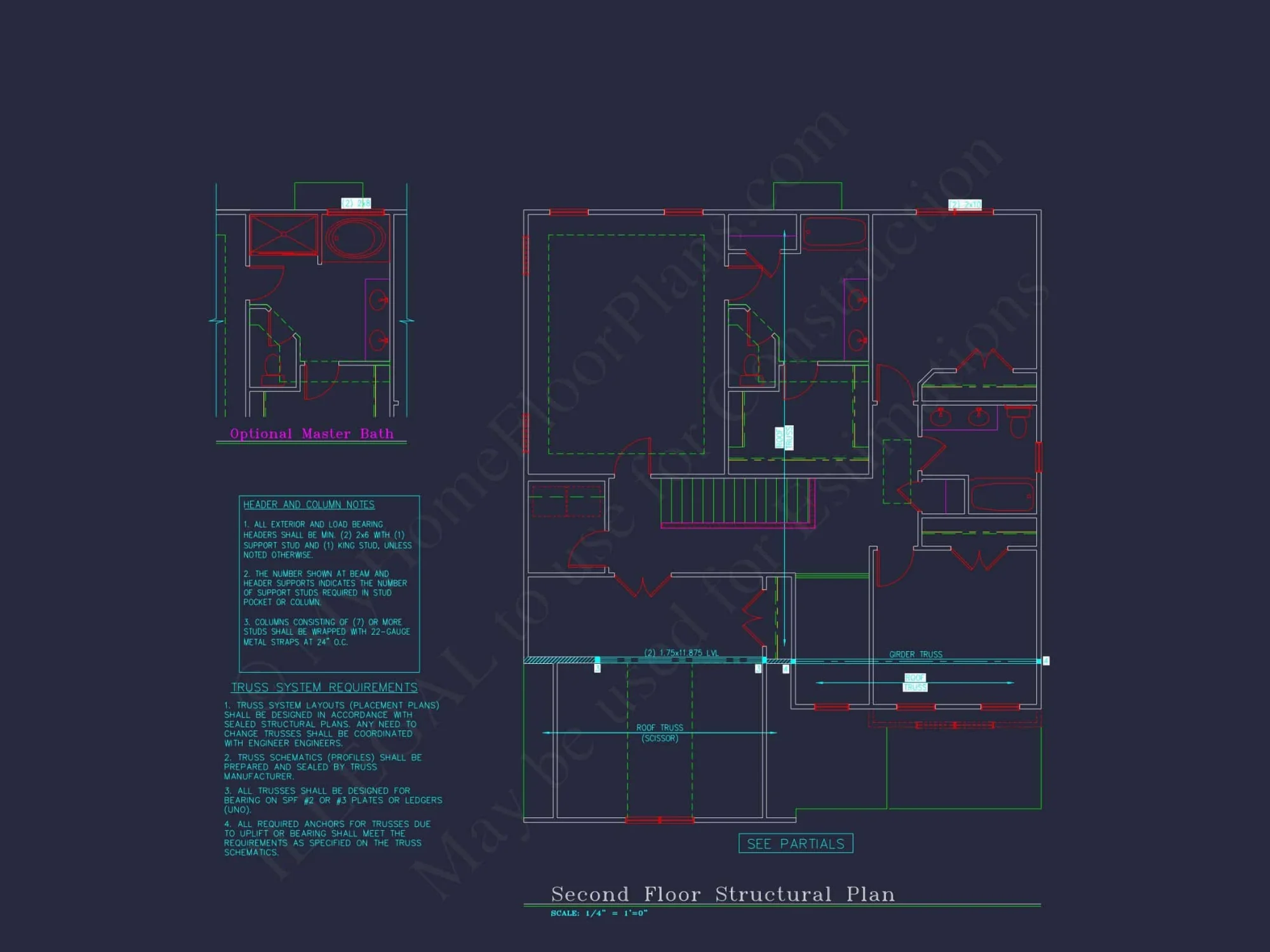Elegant CAD house Plan with 2 Floors, Garage & 4 Bedrooms
