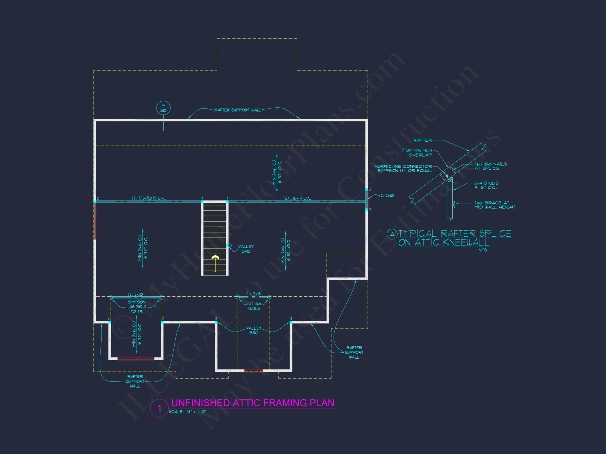 Beautiful house Plan with Architectural Details & CAD Designs