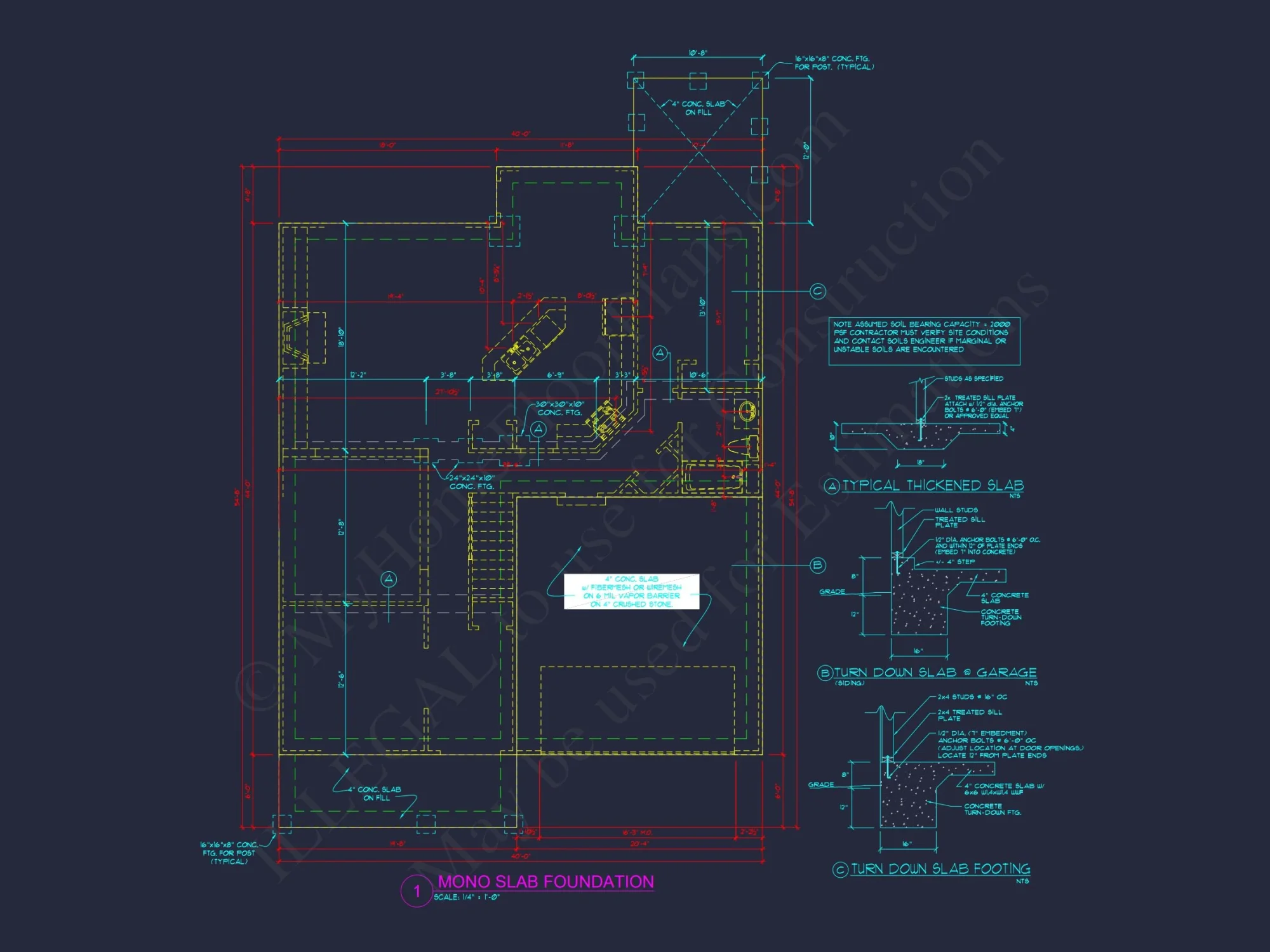 Beautiful house Plan with Architectural Details & CAD Designs