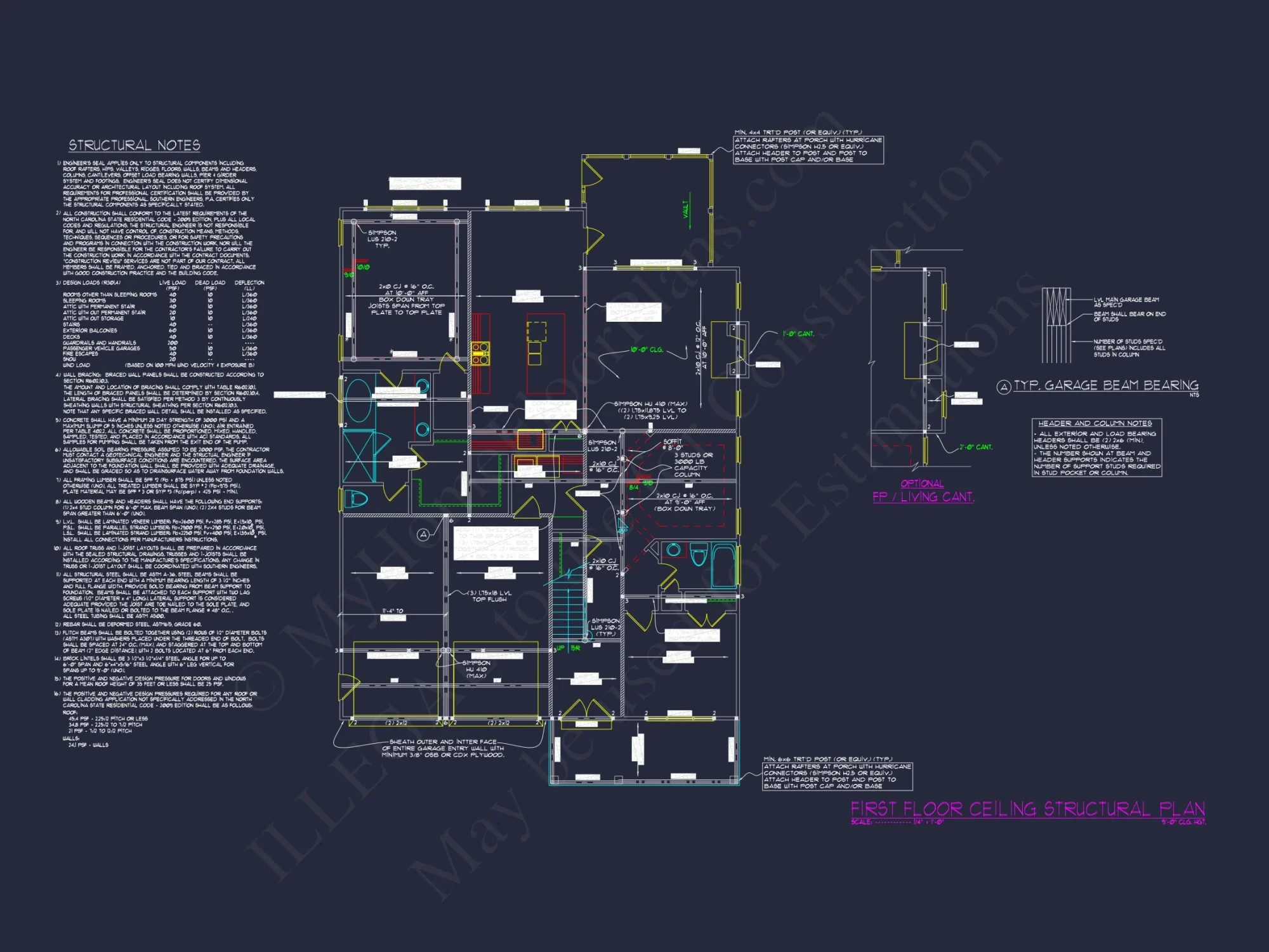 Spacious Craftsman house Plan: Detailed Floor Plan & Designs