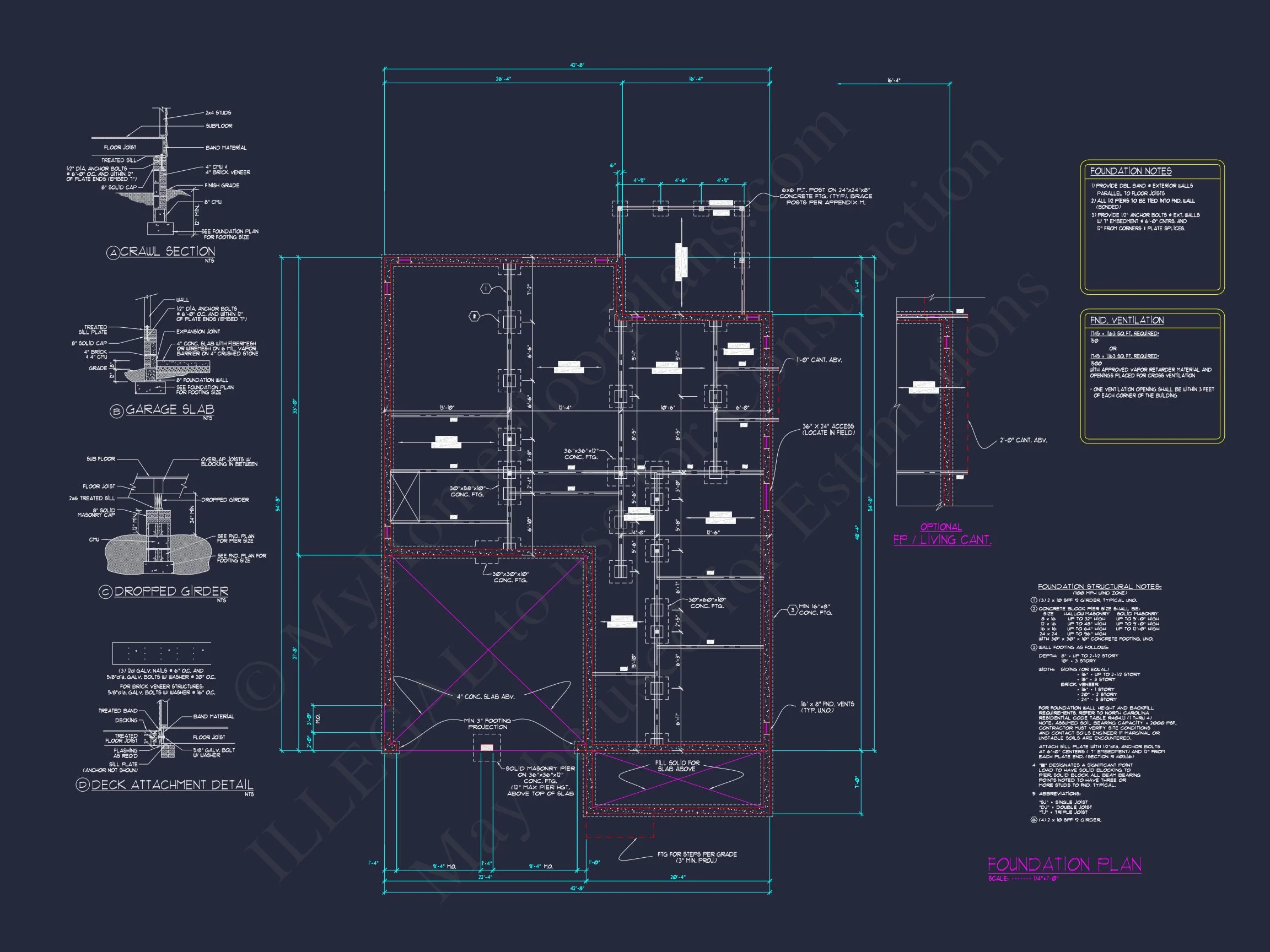 11-1591 HOUSE PLAN - Spacious Craftsman House Plan: Detailed Floor Plan & Designs 9 Spacious Craftsman house Plan: Detailed Floor Plan & Designs