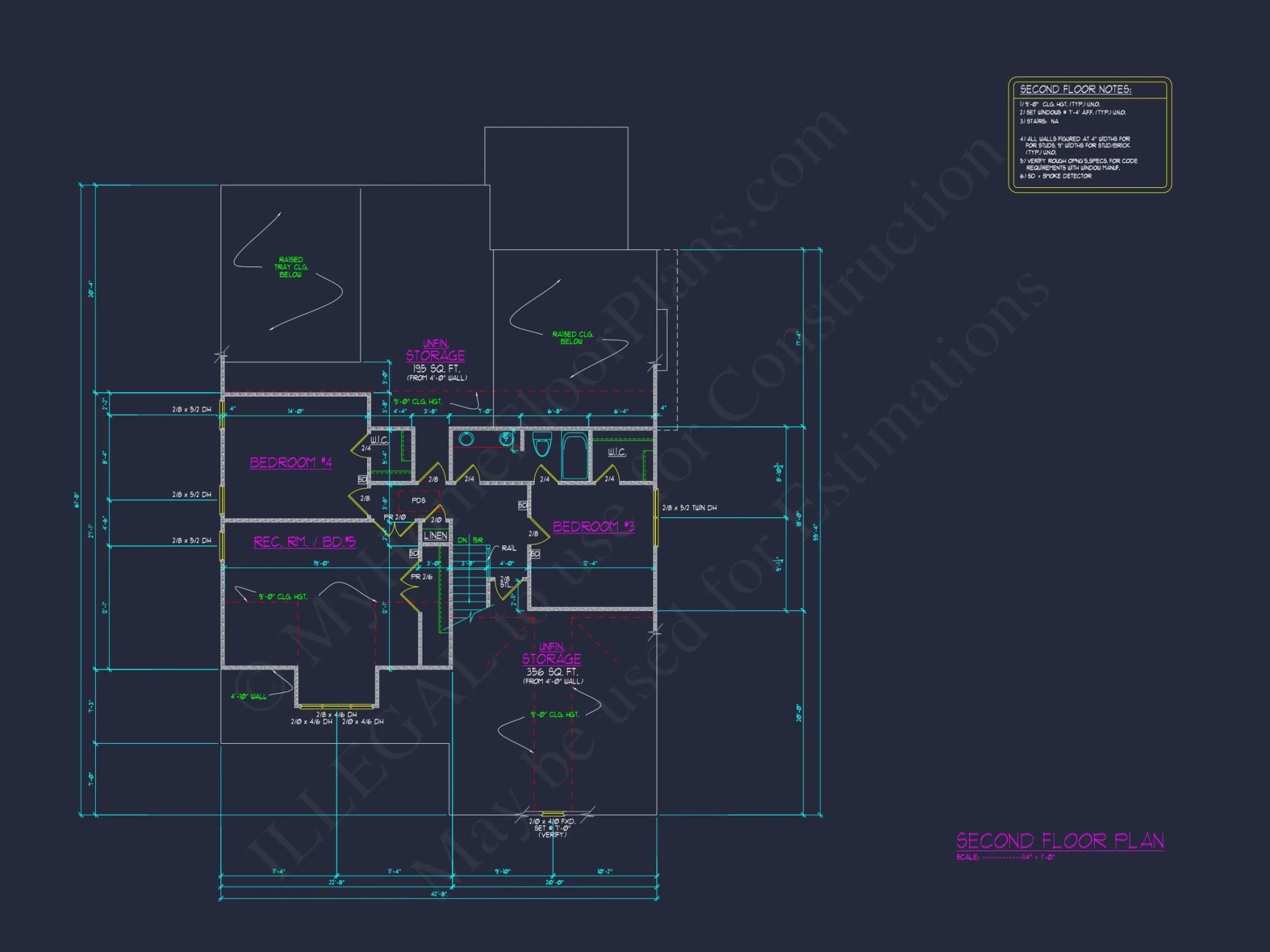 Spacious Craftsman house Plan: Detailed Floor Plan & Designs