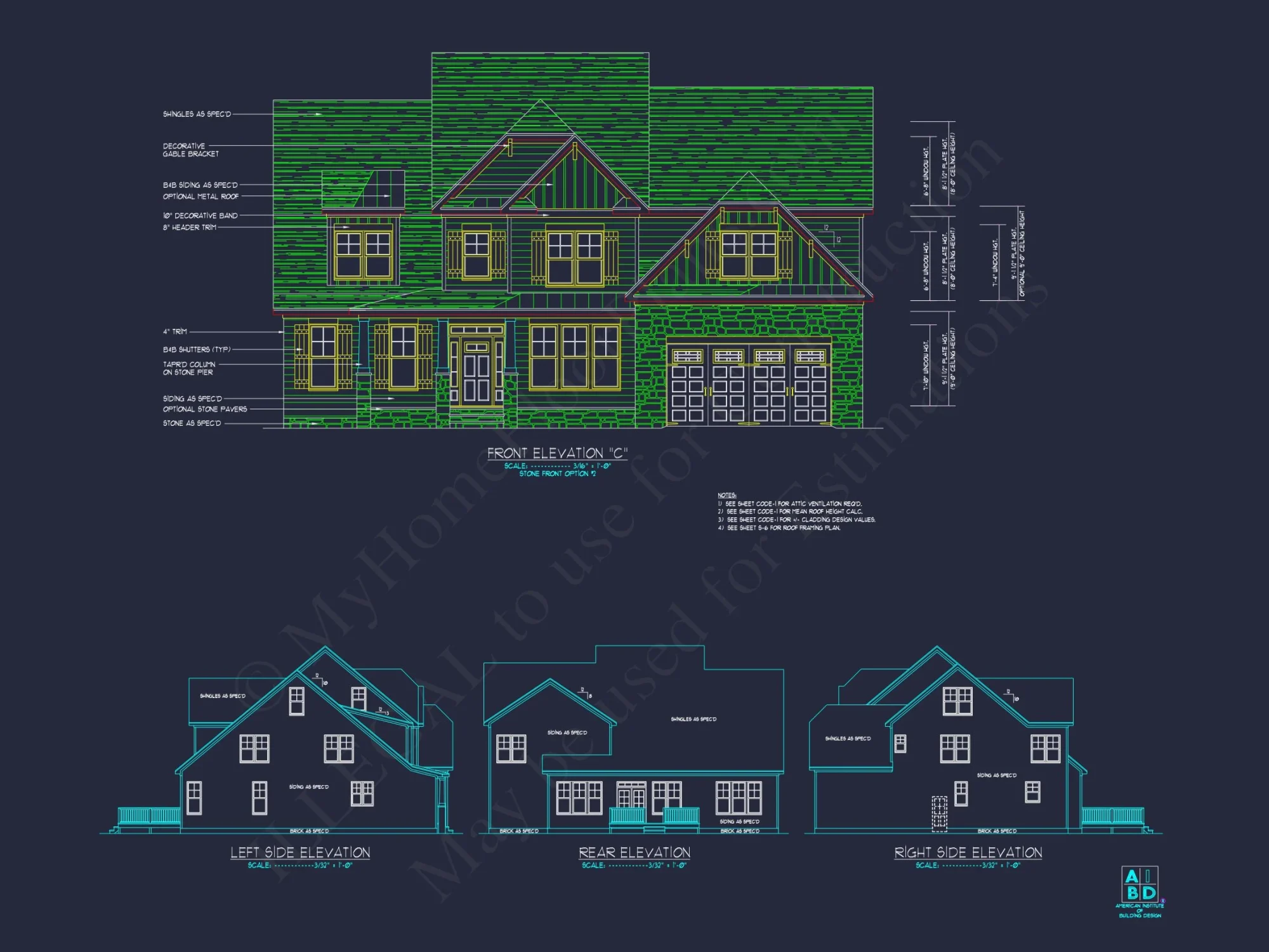 Craftsman house Plan with Spacious Floor Plan and Unique Designs