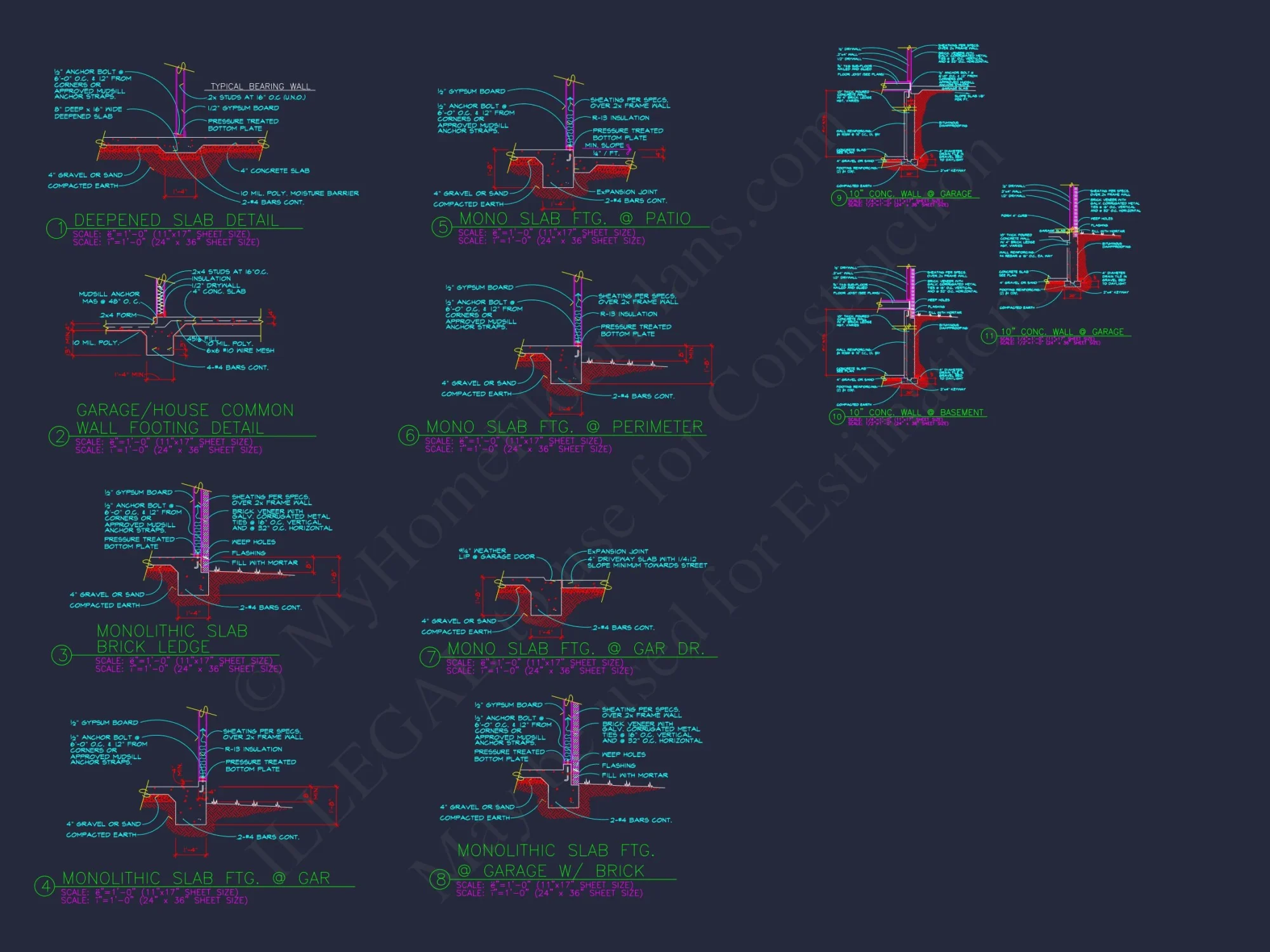 Craft your dream house plan with this CAD-designed architectural blueprint!