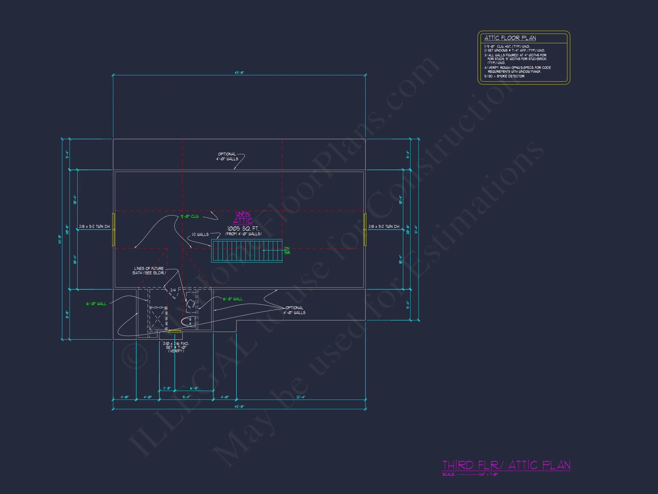 Craftsman house Plan with Detailed Floor Plan and CAD Designs