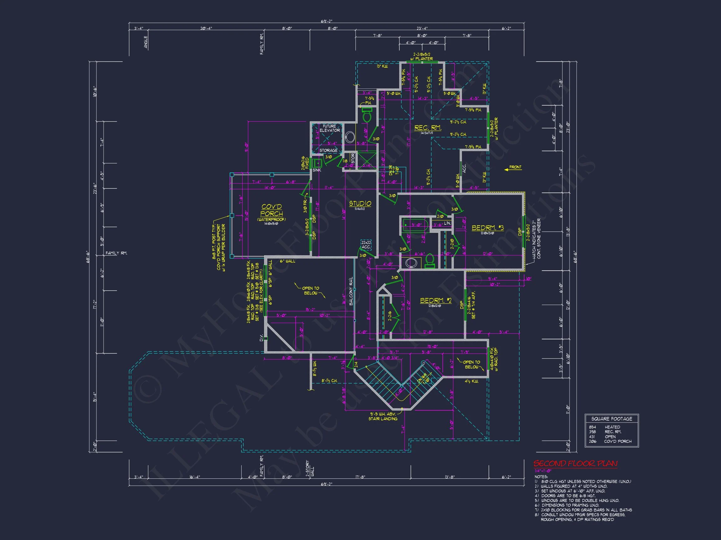 11-1516 HOUSE PLAN - Elegant Craftsman House Plan with Spacious Floor Designs 9 Elegant Craftsman house Plan with Spacious Floor Designs