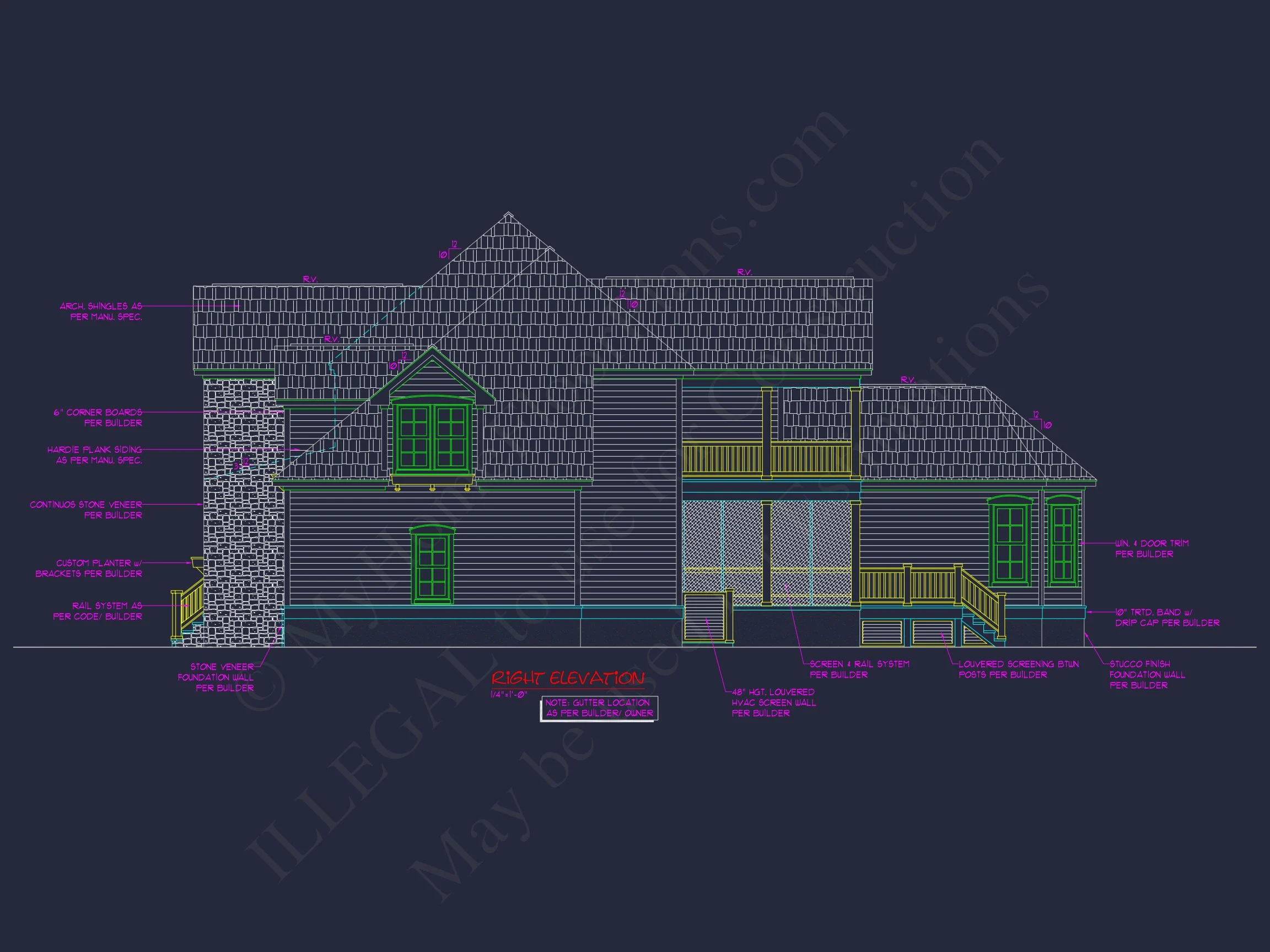 11-1516 HOUSE PLAN - Elegant Craftsman House Plan with Spacious Floor Designs 5 Elegant Craftsman house Plan with Spacious Floor Designs