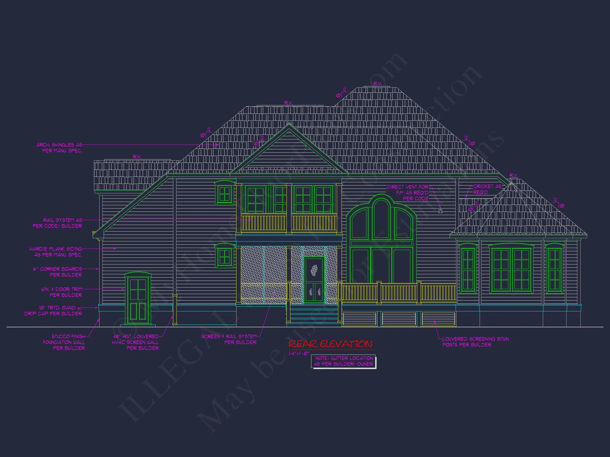 11-1516 HOUSE PLAN - Elegant Craftsman House Plan with Spacious Floor Designs 3 Elegant Craftsman house Plan with Spacious Floor Designs