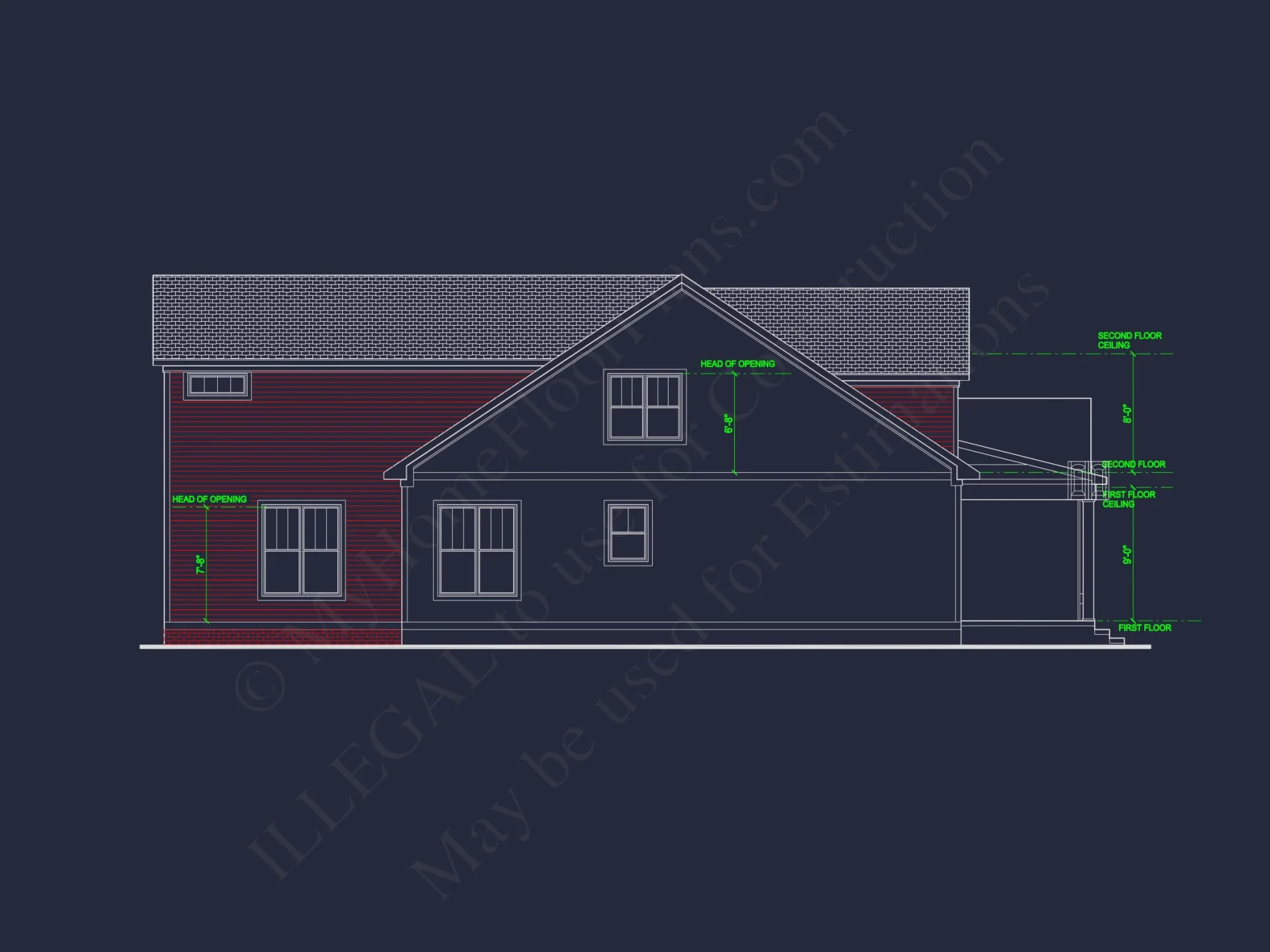 Modern Craftsman house Plan with 3 Bedrooms and Open Floor Plan