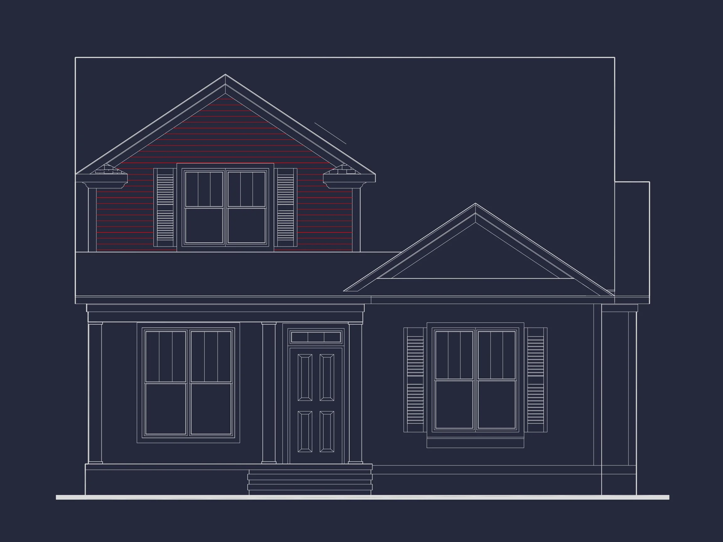 Modern Craftsman house Plan with 3 Bedrooms and Open Floor Plan