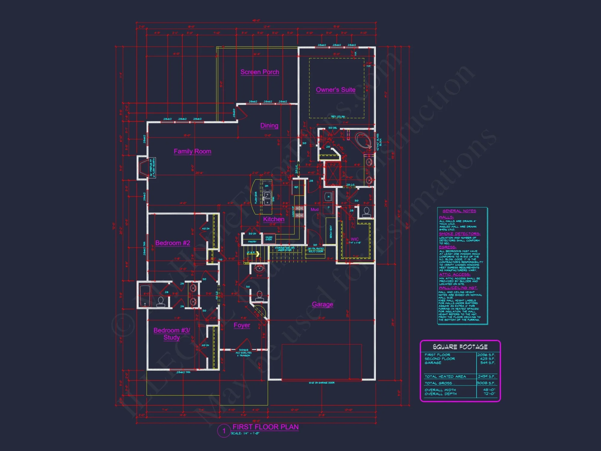 Contemporary Craftsman house Plan with CAD & Floor Design