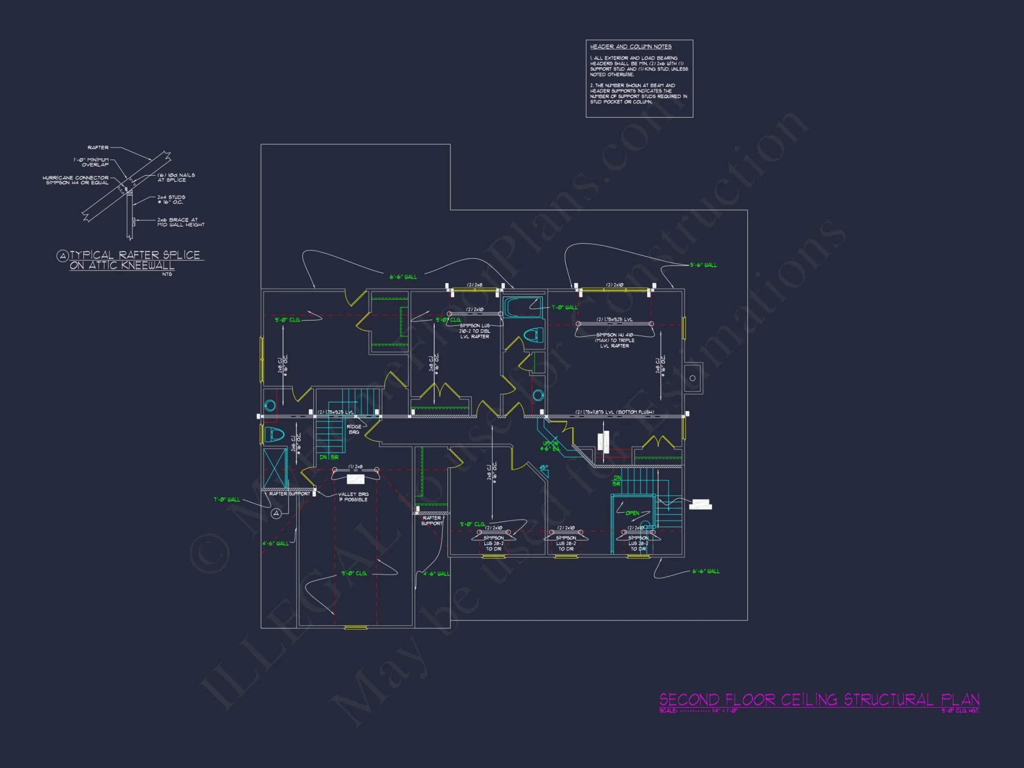 Colonial Farmhouse house Plan with 2 Floors & 4 Bedrooms