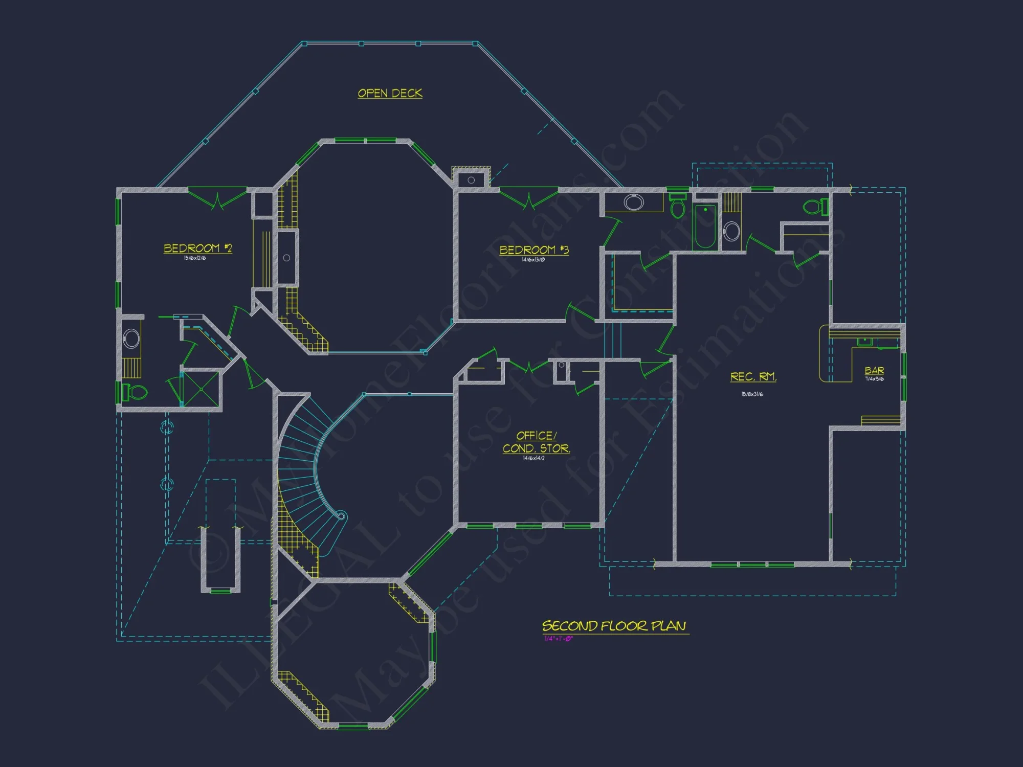Custom house Plan with 3 Beds, 3.5 Baths