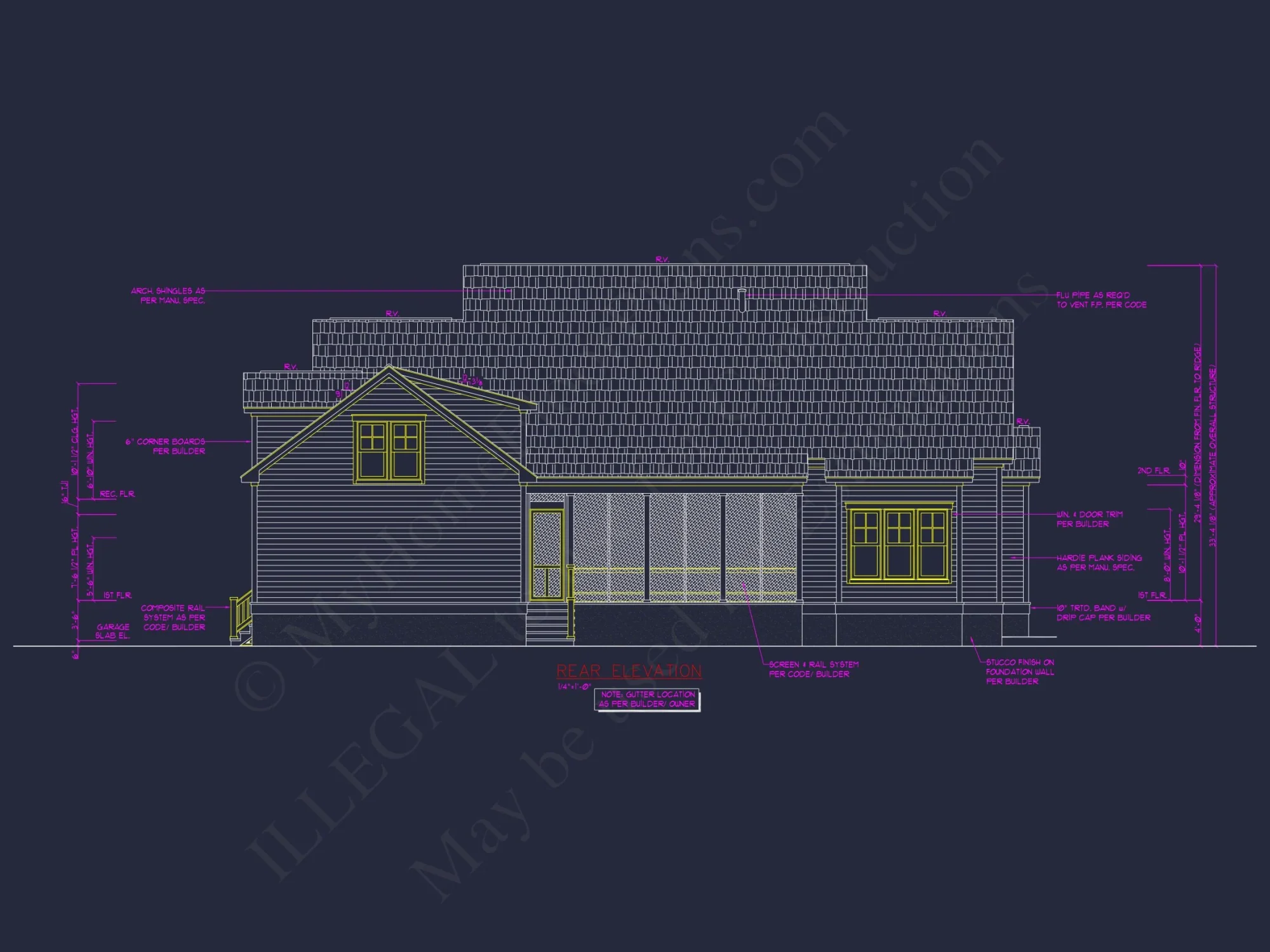 Craftsman house Plan with CAD Designs and Spacious Layout