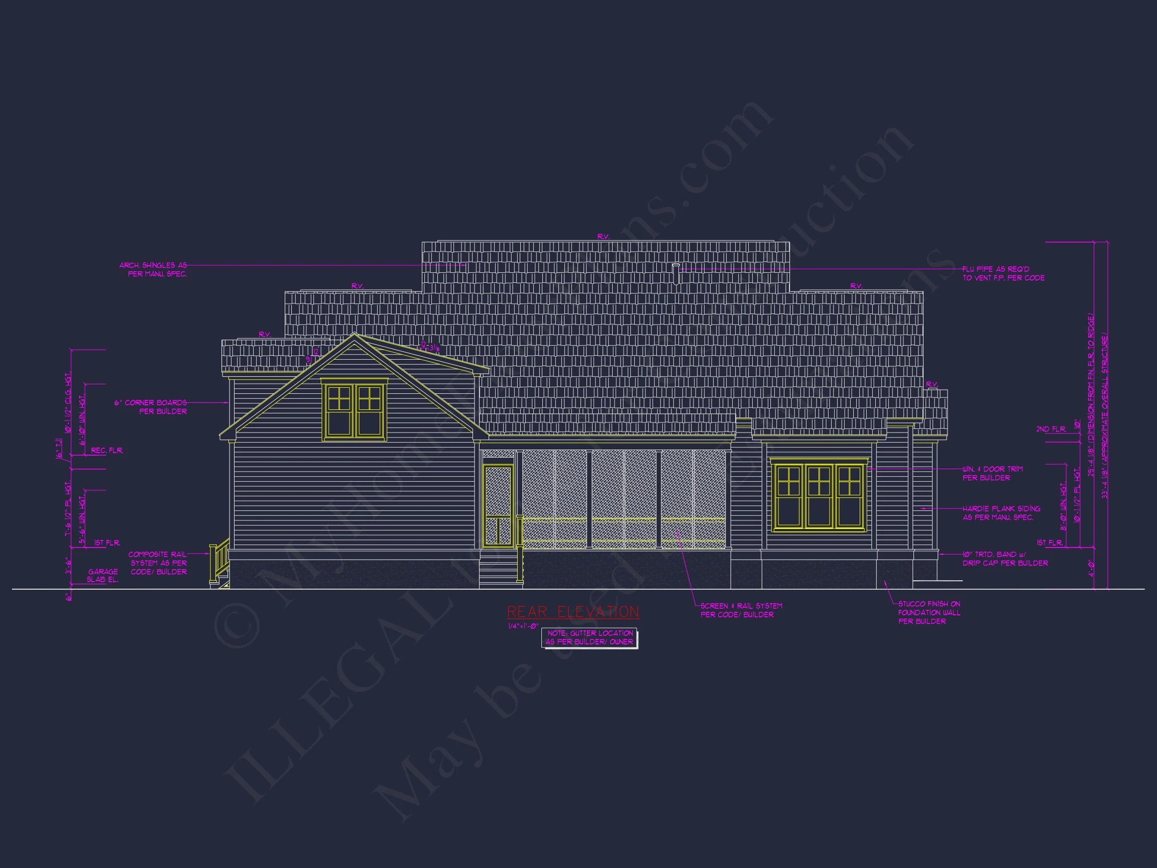 Craftsman house Plan with CAD Designs and Spacious Layout