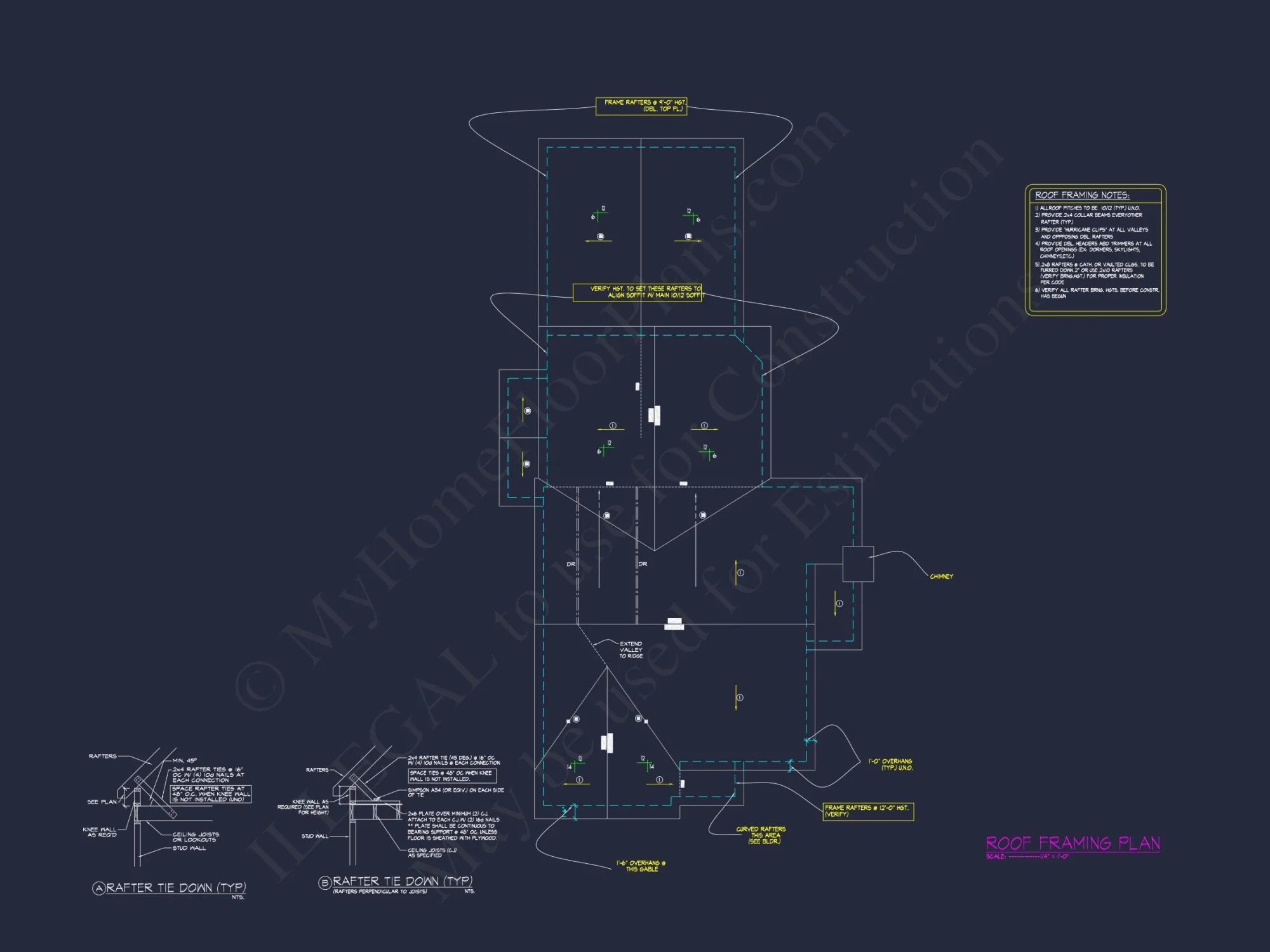 Elegant Tudor house Design with CAD Floor Plans & Blueprints