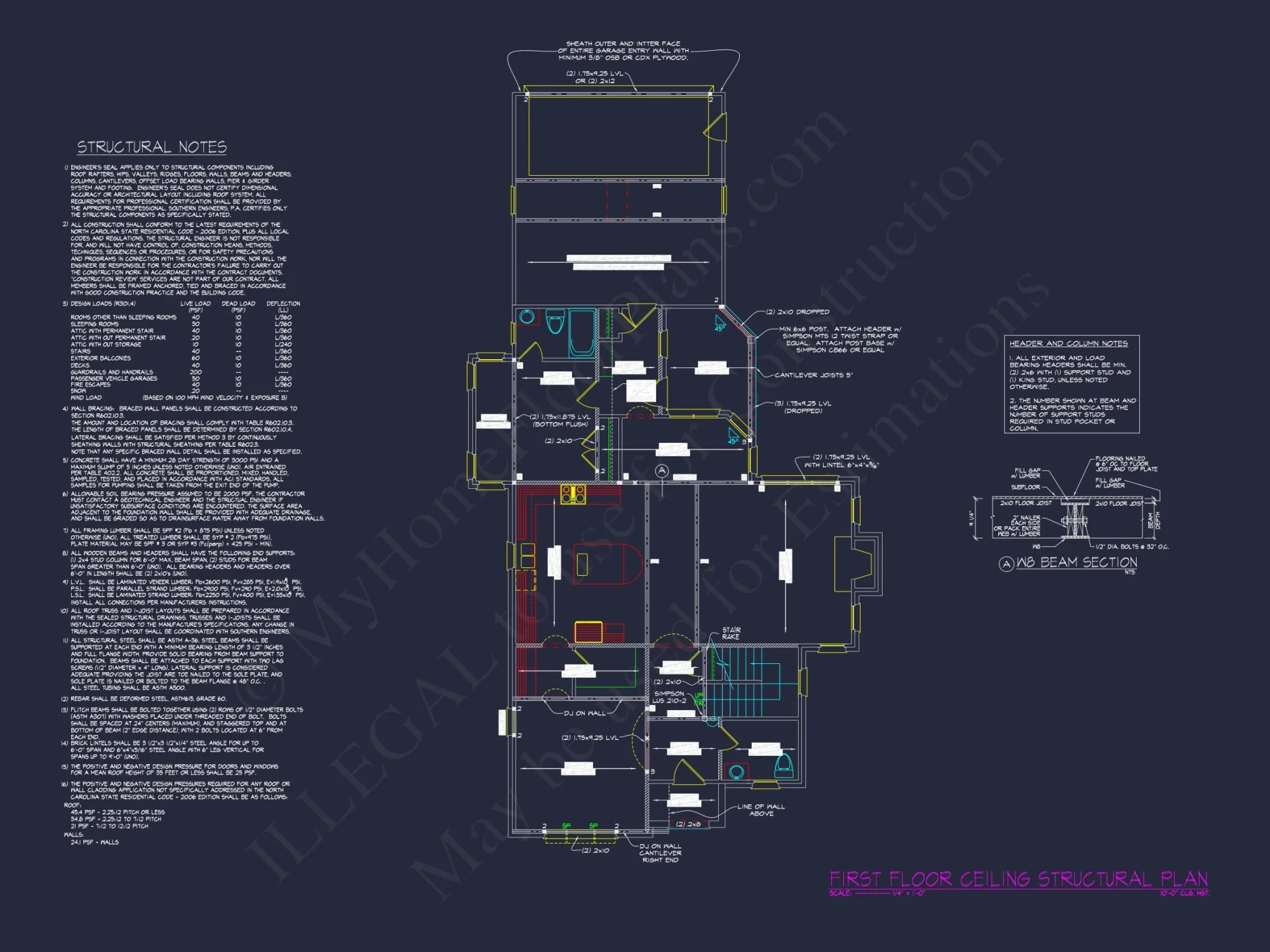 Elegant Tudor house Design with CAD Floor Plans & Blueprints