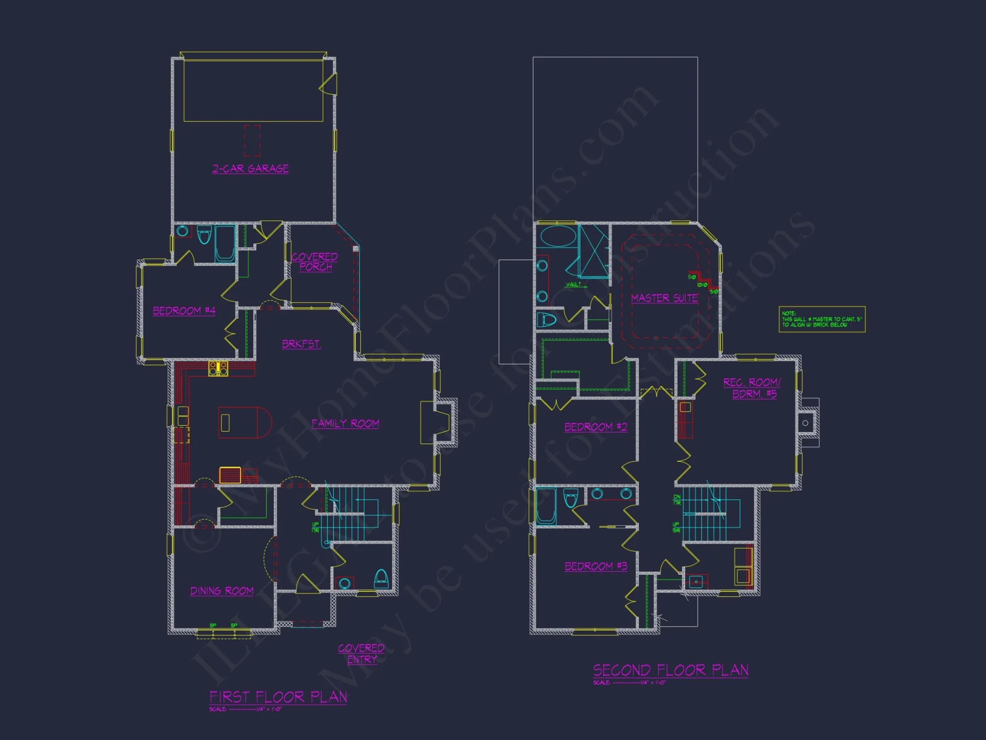 Elegant Tudor house Design with CAD Floor Plans & Blueprints