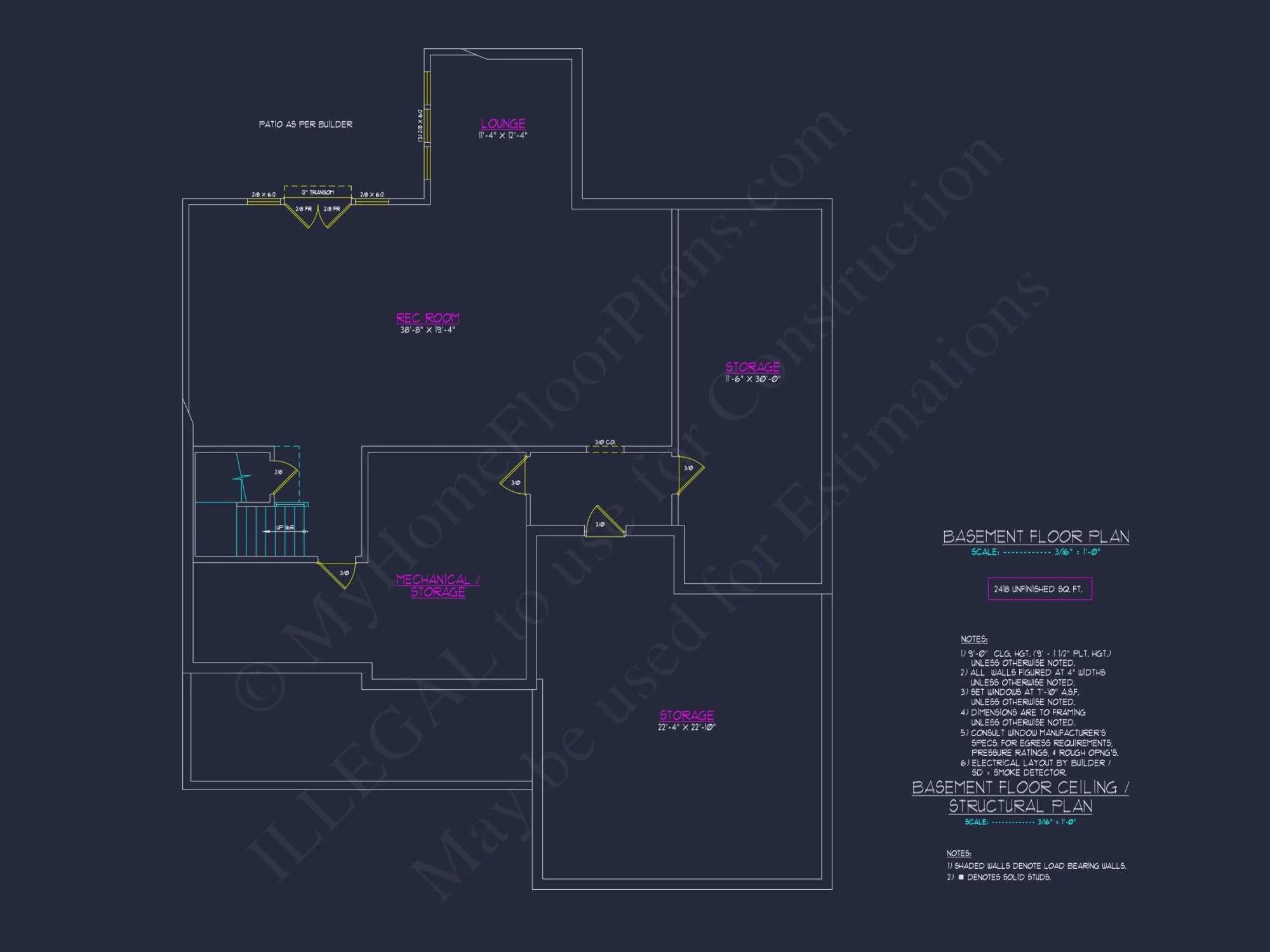 Elegant 2-Story house Plan with 4 Bedrooms and CAD Designs