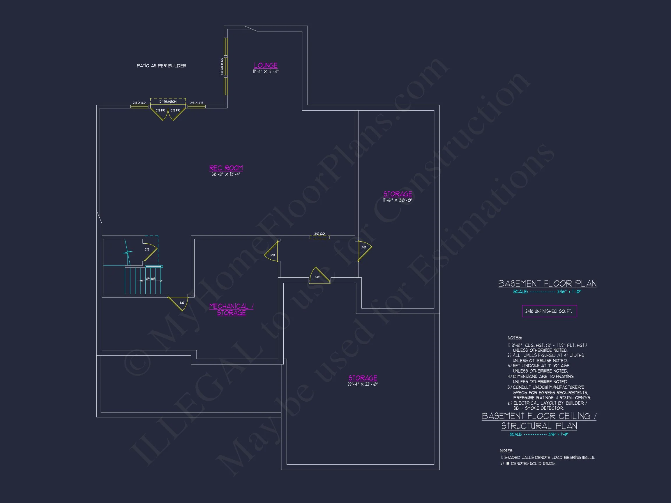 Elegant 2-Story house Plan with 4 Bedrooms and CAD Designs
