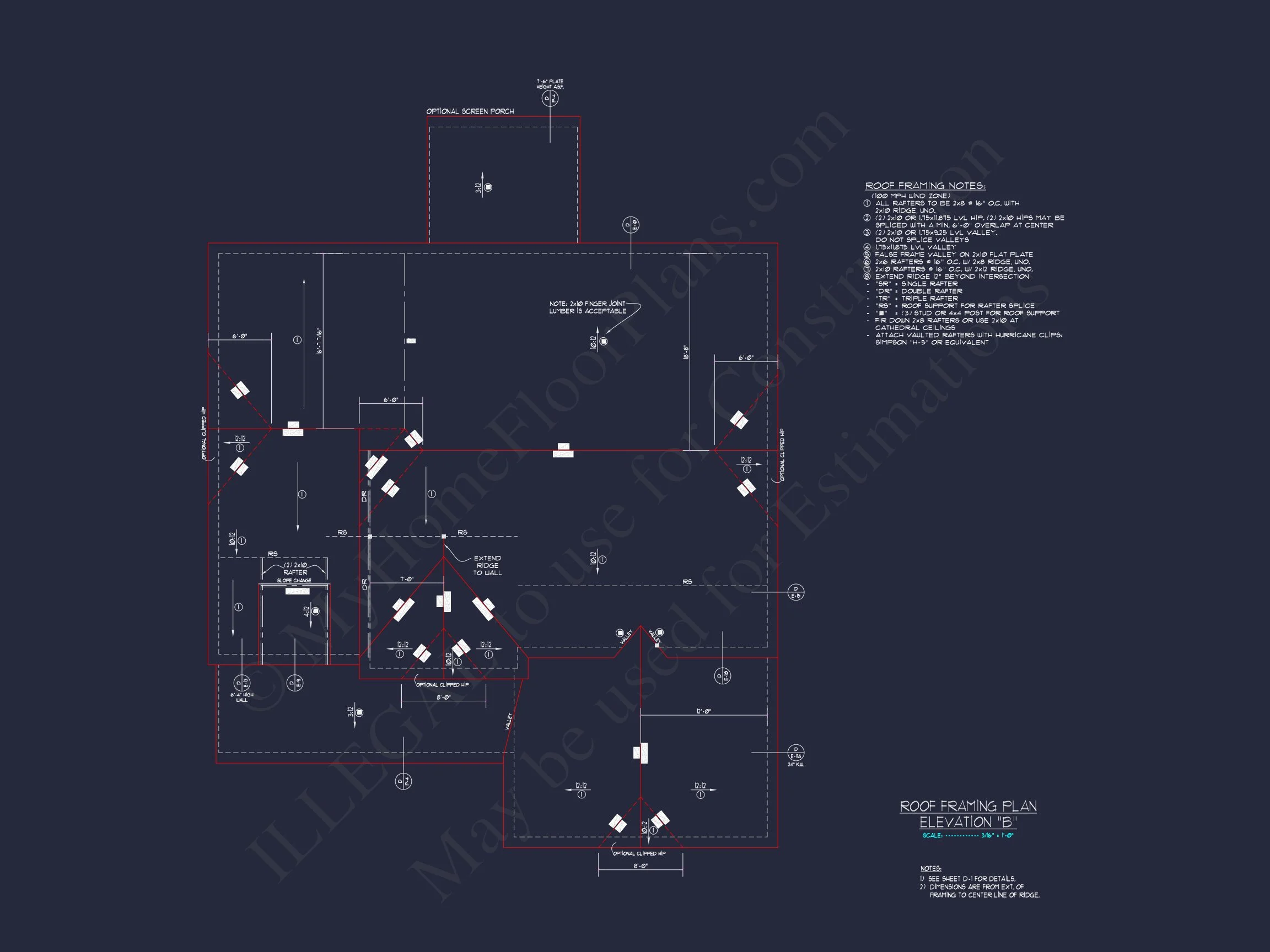 Elegant 2-Story house Plan with 4 Bedrooms and CAD Designs