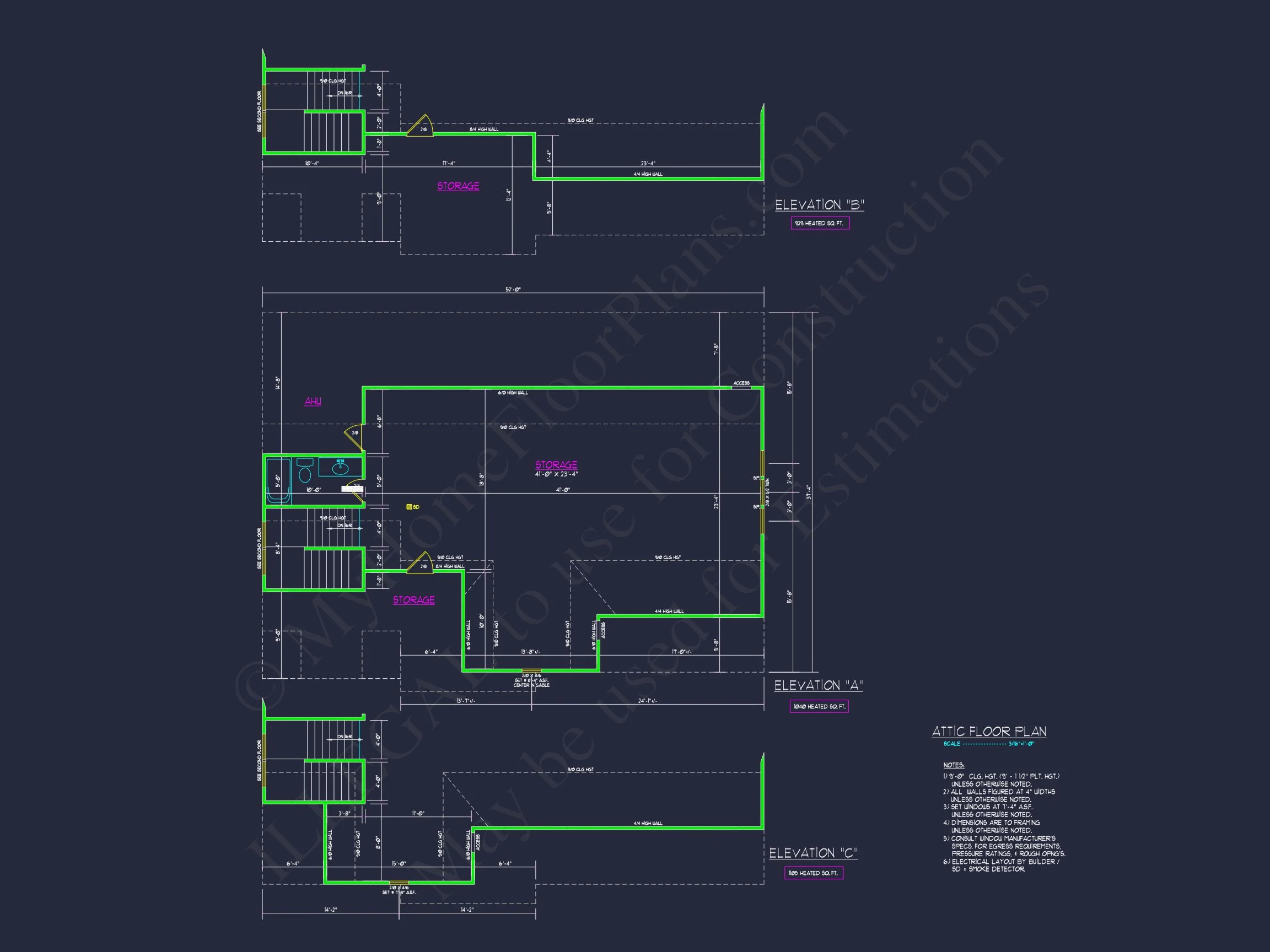 Elegant 2-Story house Plan with 4 Bedrooms and CAD Designs