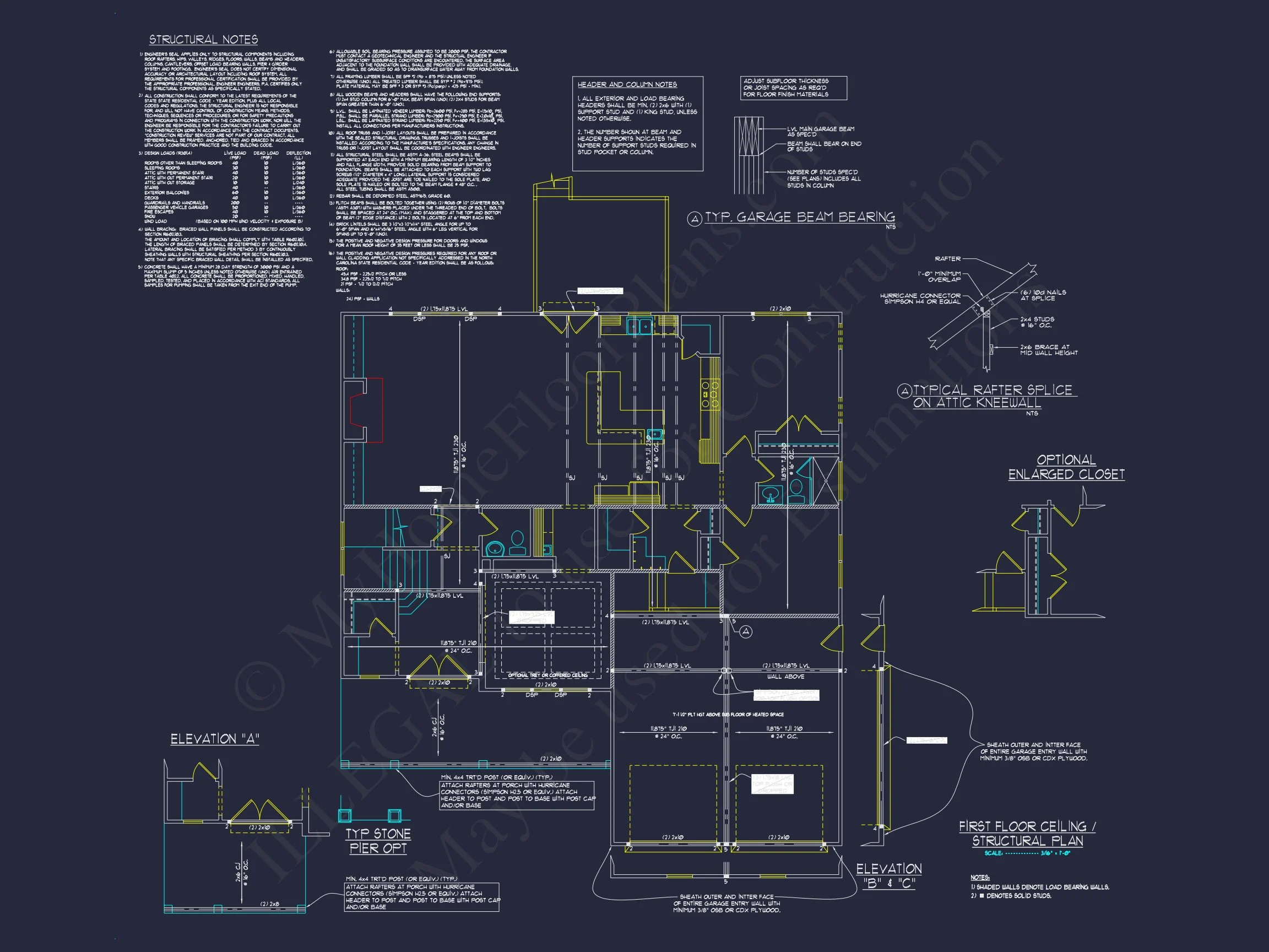 Elegant 2-Story house Plan with 4 Bedrooms and CAD Designs