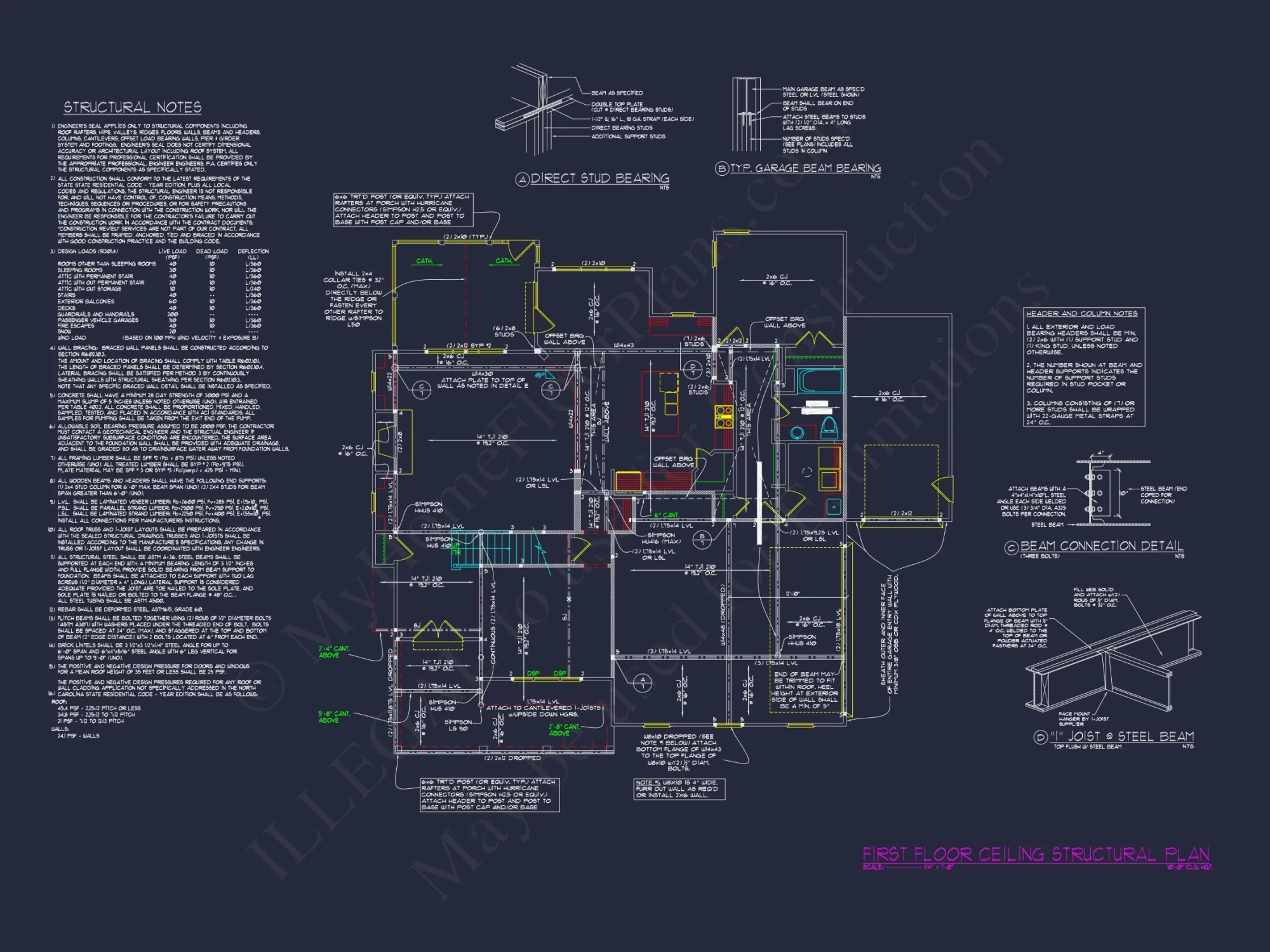 Elegant Craftsman house Plan with Open Floor Layout and Vaulted Ceilings