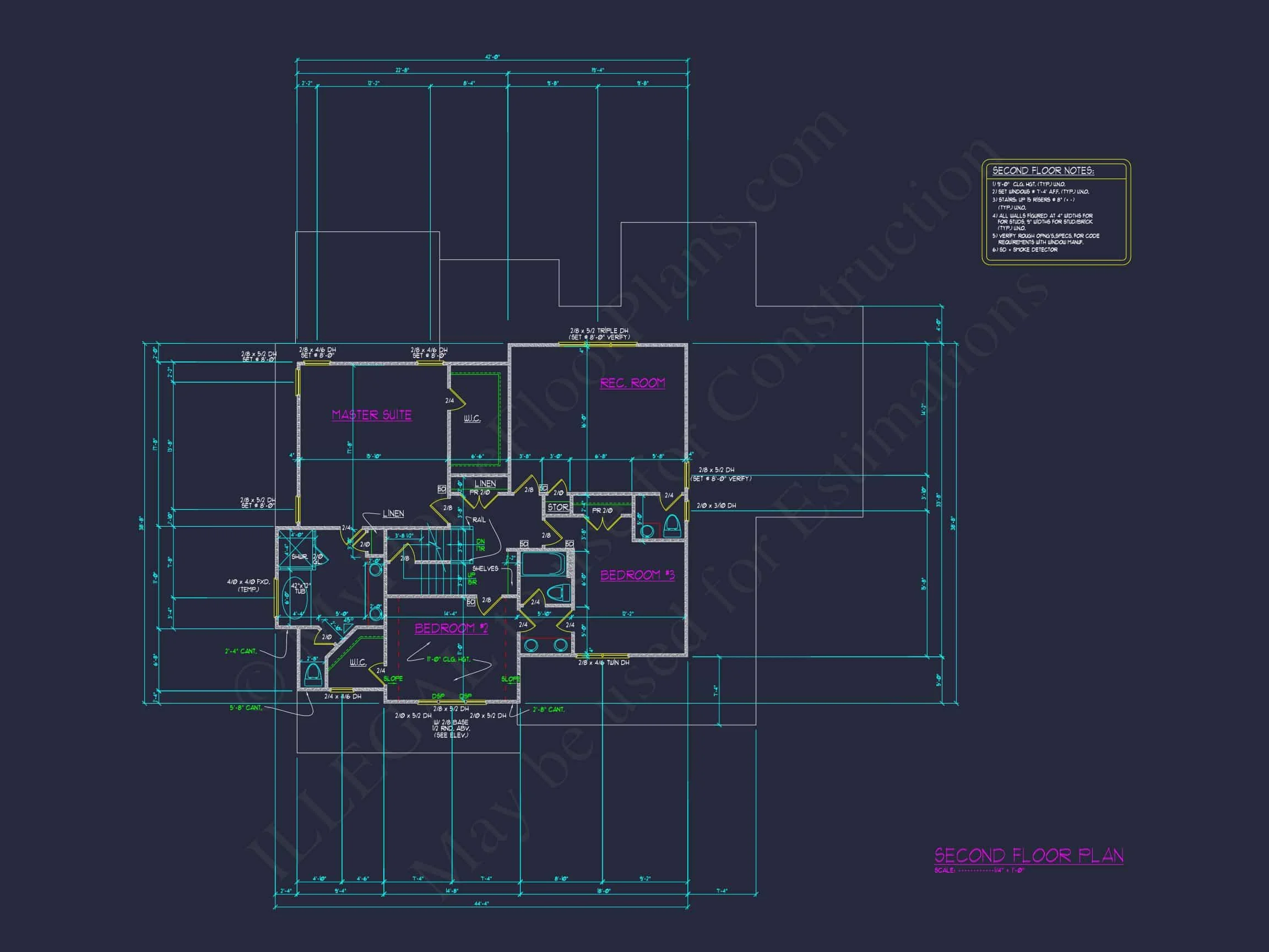 11-1295 HOUSE PLAN - Elegant Craftsman House Plan with Open Floor Layout and Vaulted Ceilings 9 Elegant Craftsman house Plan with Open Floor Layout and Vaulted Ceilings