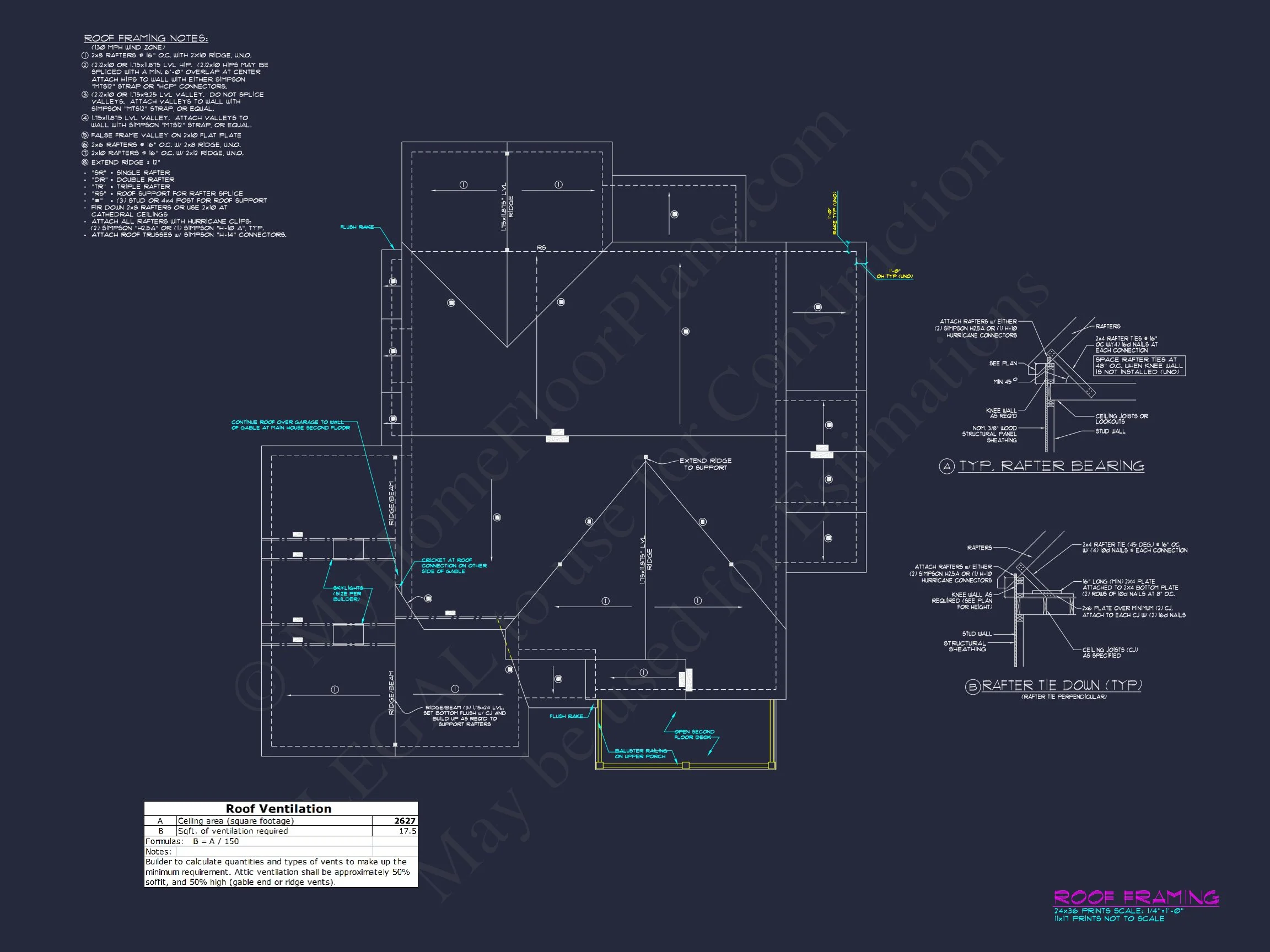Charming 2-Story house Plan with Spacious CAD Blueprint Designs