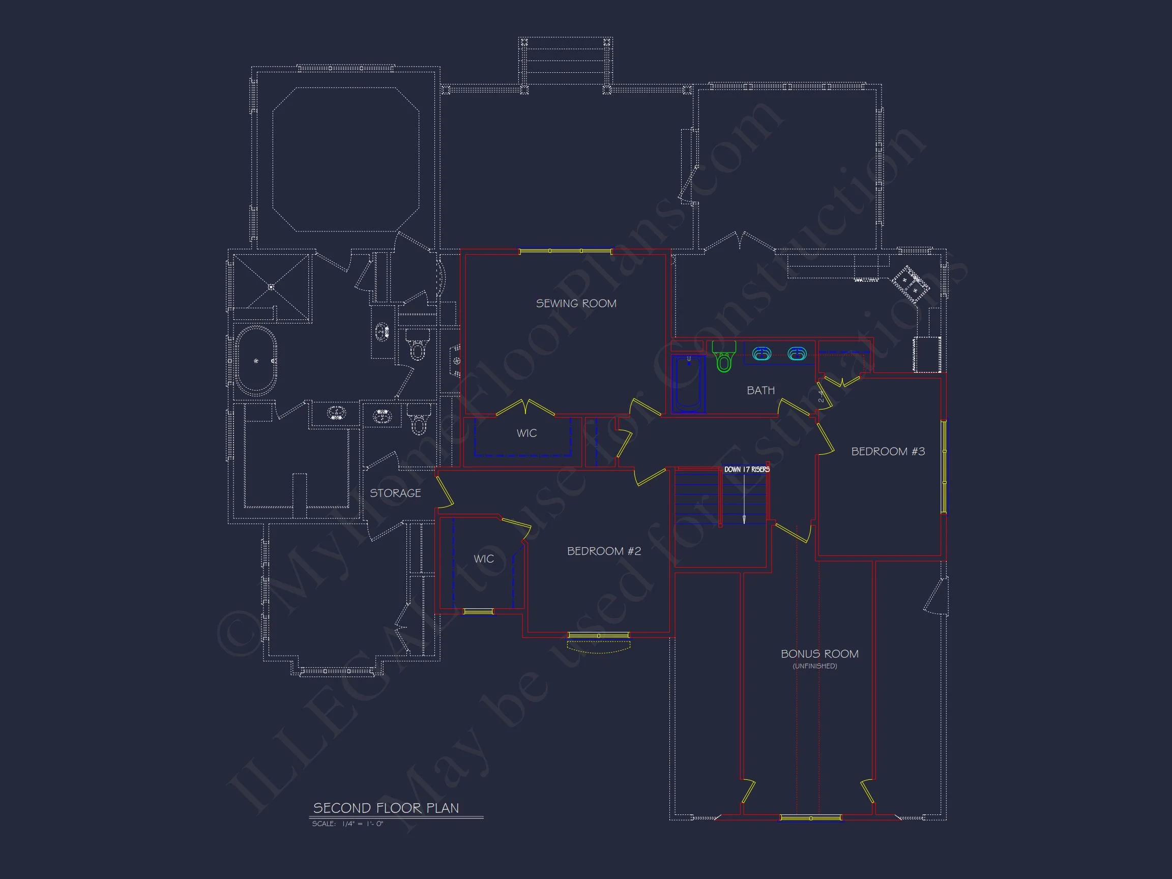 11-1253 HOUSE PLAN - Traditional House Floor Plan with Blueprint Designs 8 Traditional house Floor Plan with Blueprint Designs