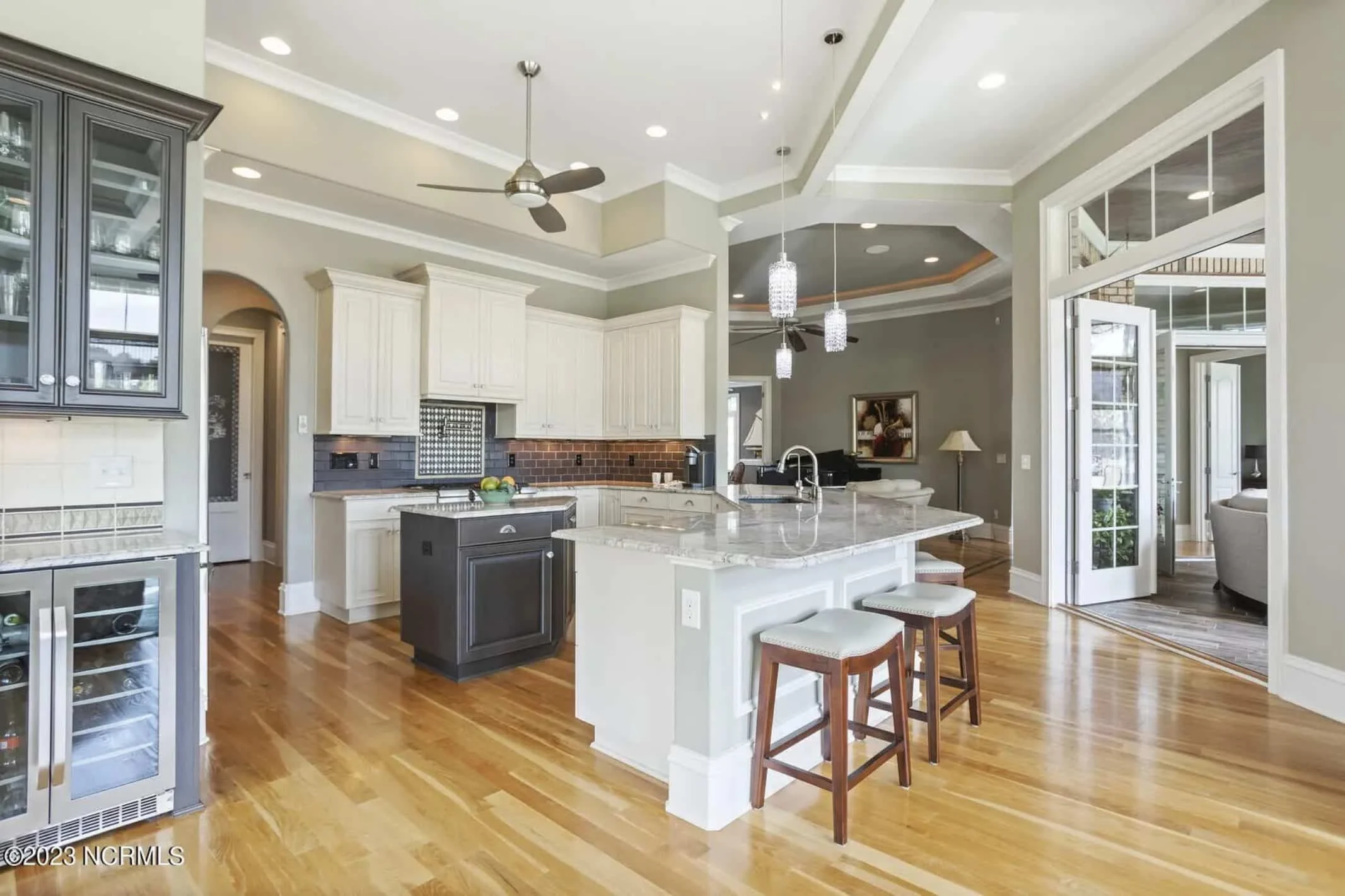 Coastal Craftsman house Design with CAD Blueprints and Features