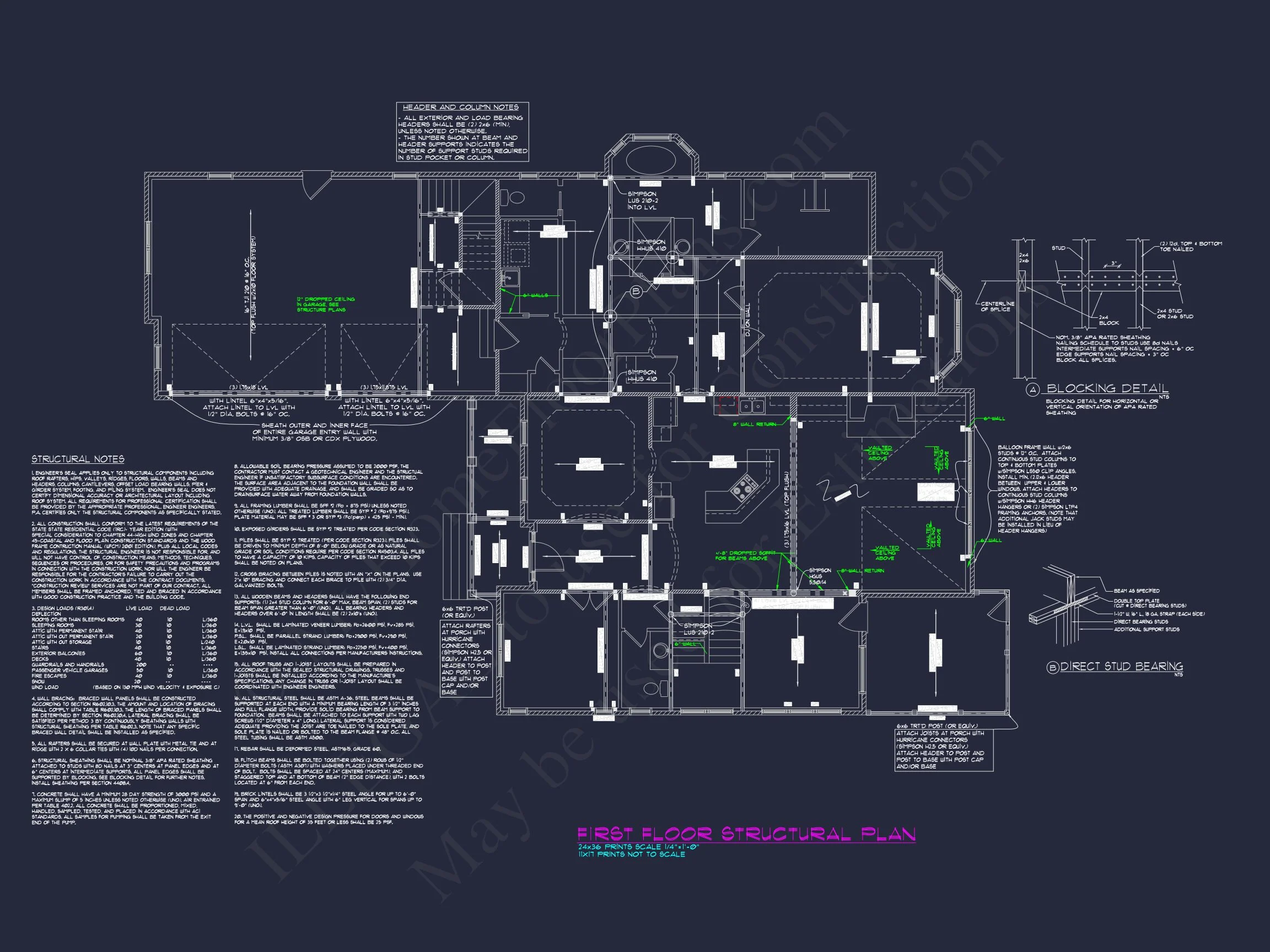 Stunning house Plan with Spacious CAD Blueprint Designs