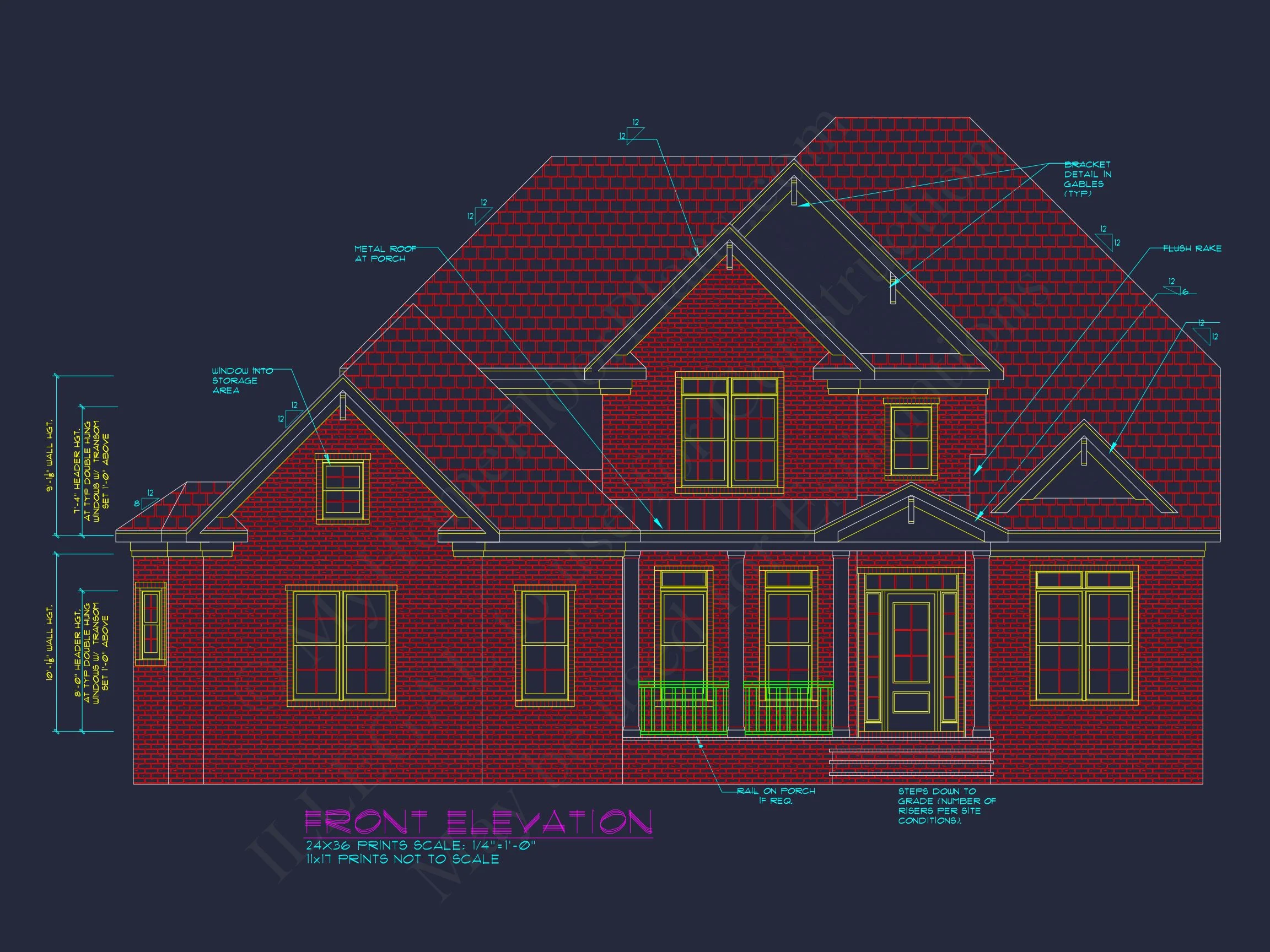 Stunning house Plan with Spacious CAD Blueprint Designs
