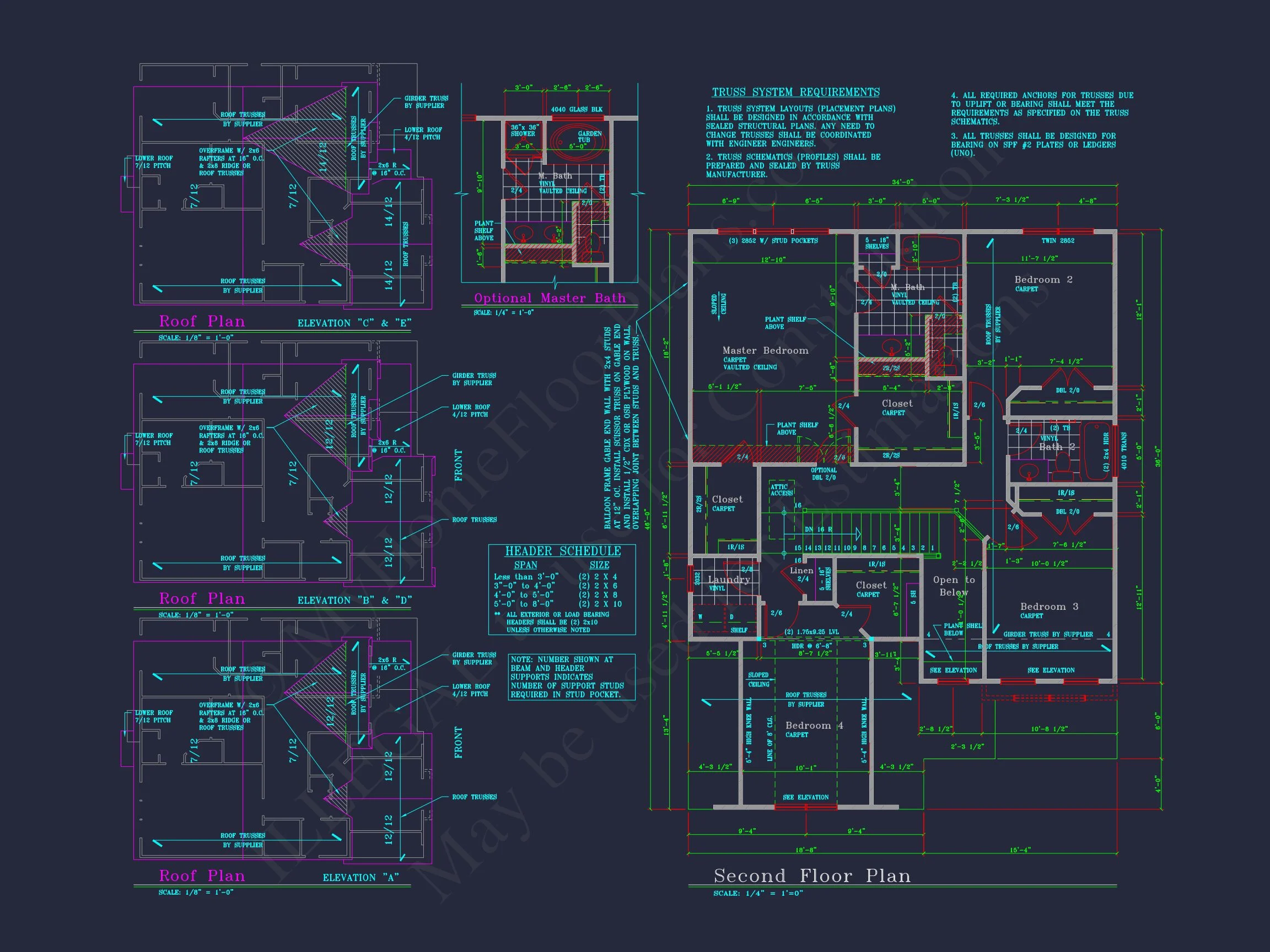11-1195 HOUSE PLAN - Perfectly Crafted House Floor Plan with 2 Floors and 4 Bedrooms 18 Perfectly Crafted house Floor Plan with 2 Floors and 4 Bedrooms