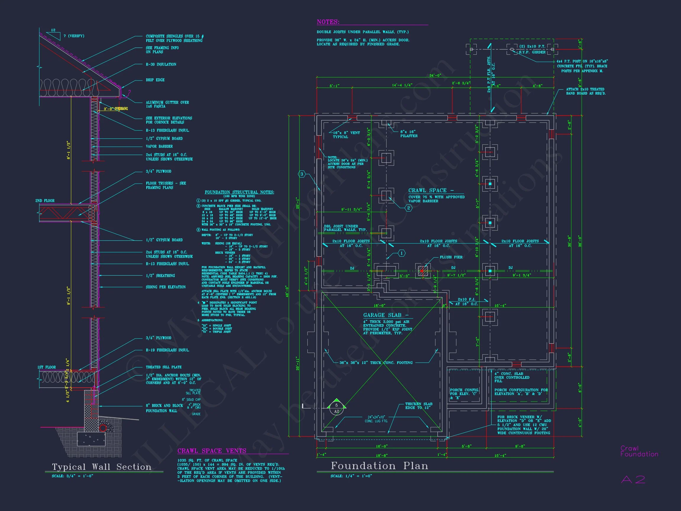 11-1195 HOUSE PLAN - Perfectly Crafted House Floor Plan with 2 Floors and 4 Bedrooms 16 Perfectly Crafted house Floor Plan with 2 Floors and 4 Bedrooms