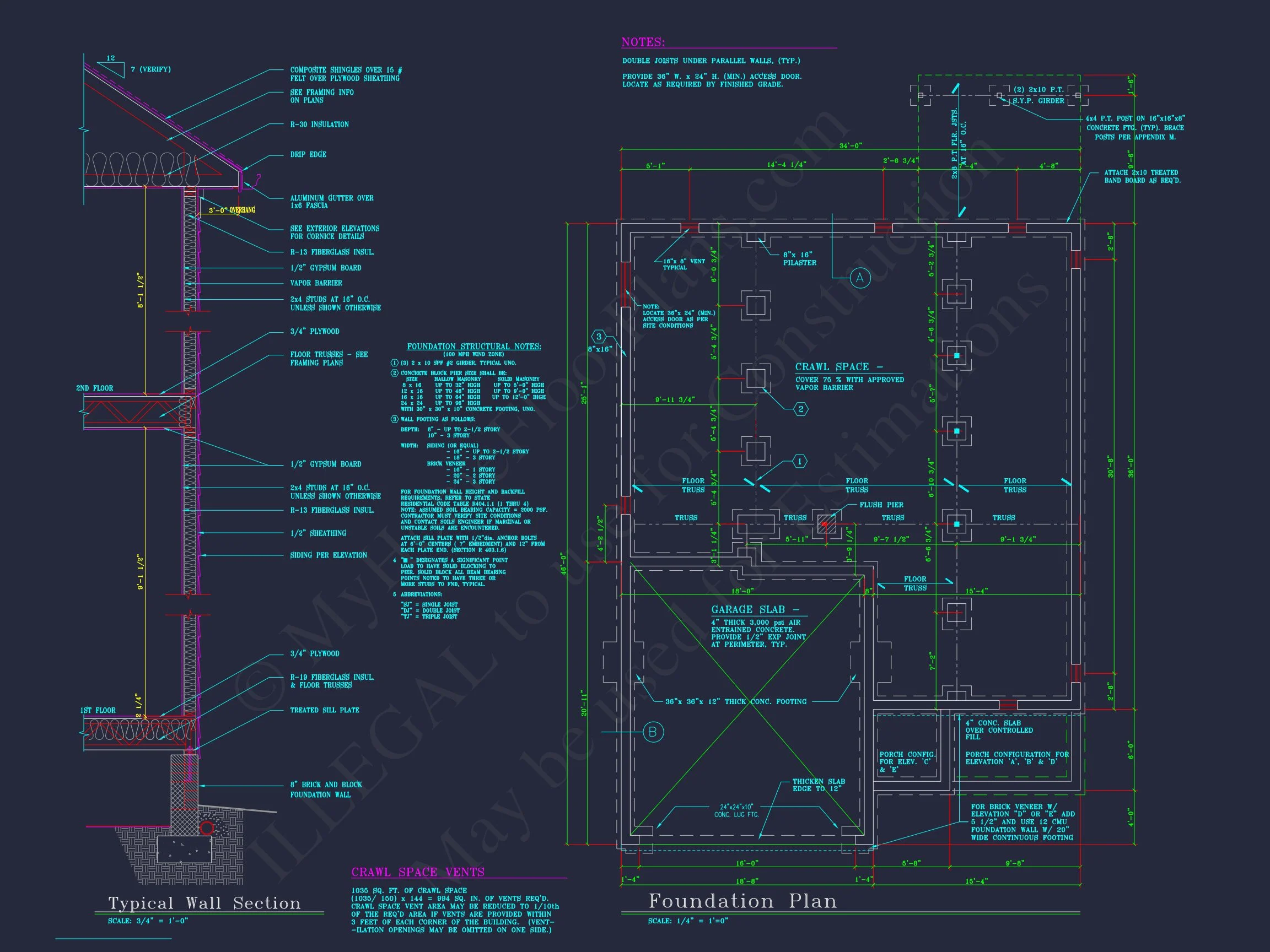 11-1195 HOUSE PLAN - Perfectly Crafted House Floor Plan with 2 Floors and 4 Bedrooms 15 Perfectly Crafted house Floor Plan with 2 Floors and 4 Bedrooms