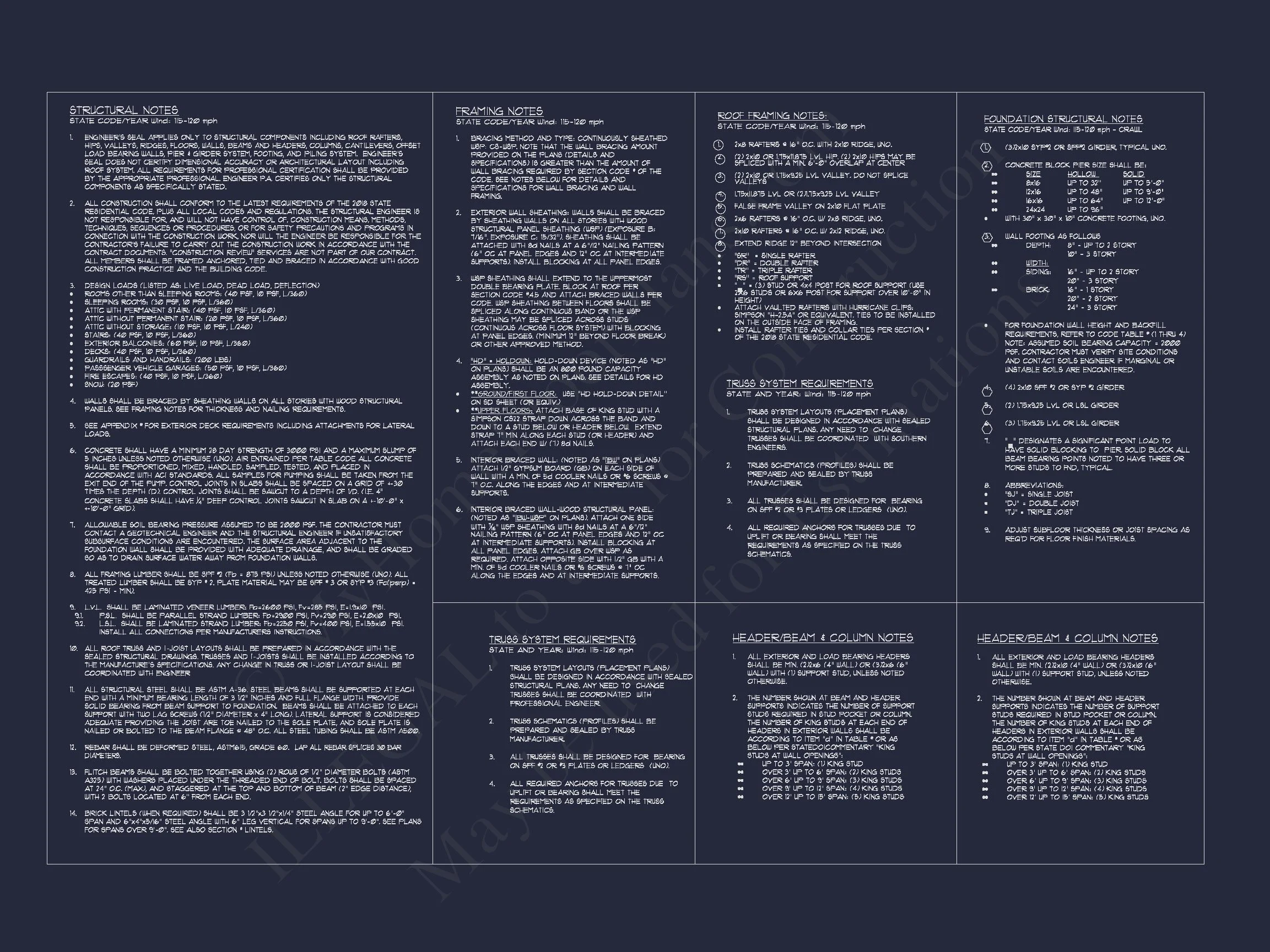 11-1191 HOUSE PLAN - Modern Craftsman-Style House Plan with Detailed CAD Blueprints 19 Modern Craftsman-Style house Plan with Detailed CAD Blueprints