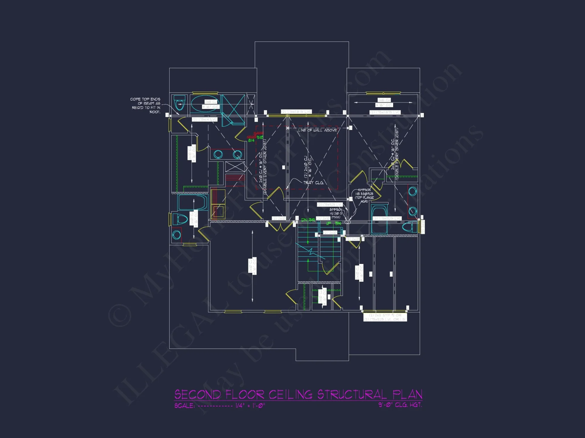 Modern Craftsman-Style house Plan with Detailed CAD Blueprints