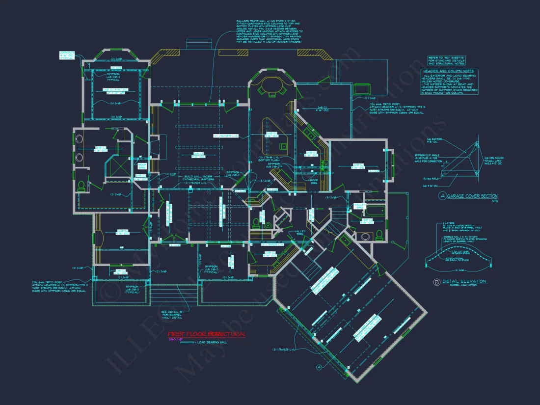 Custom Craftsman house Plan with 3 Beds, CAD Designs & More!