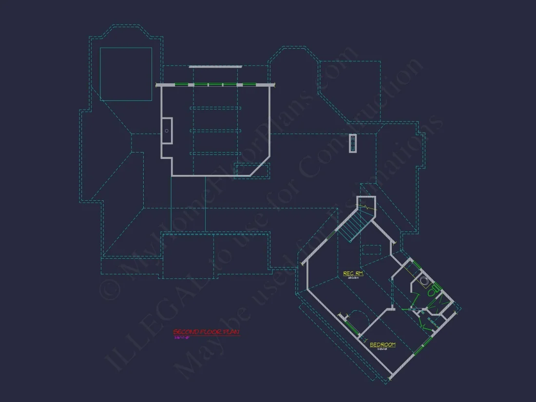 Custom Craftsman house Plan with 3 Beds, CAD Designs & More!