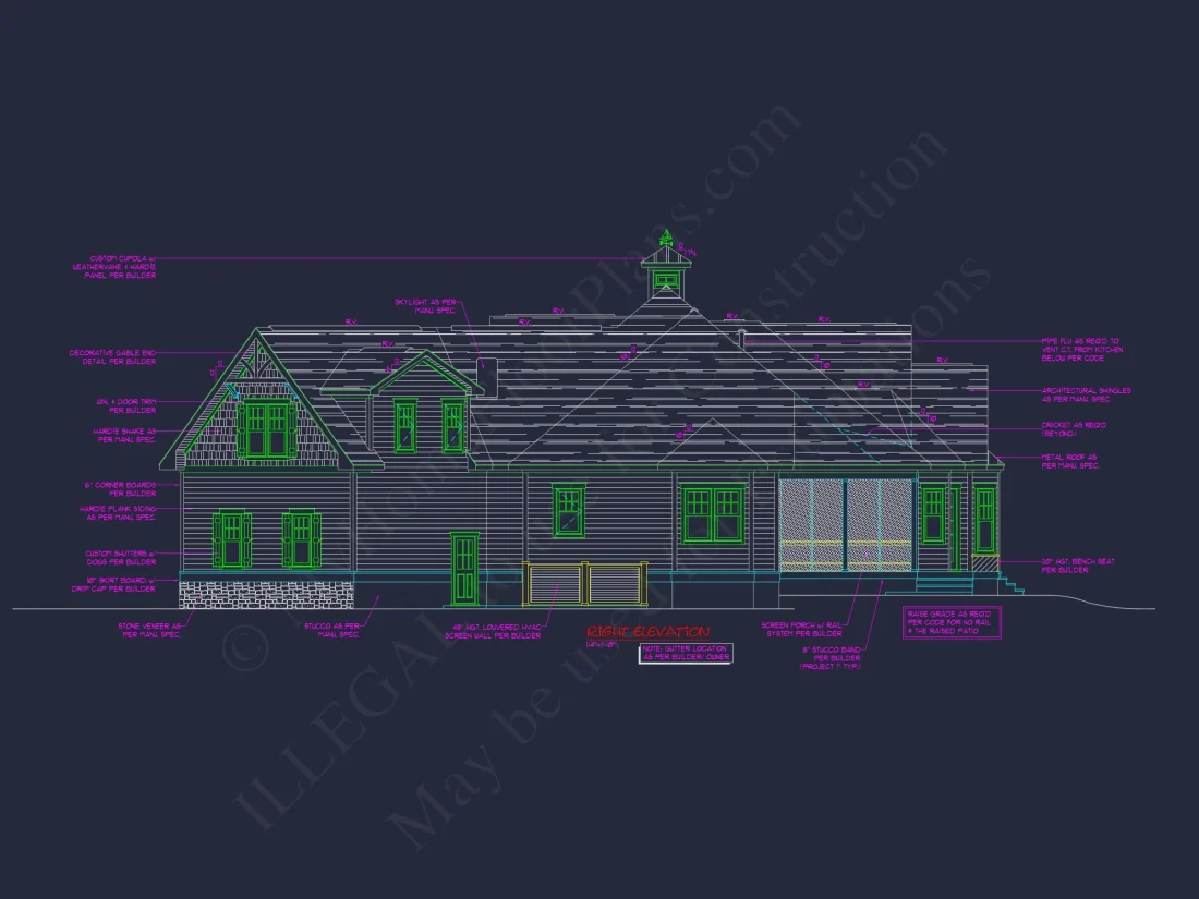 Custom Craftsman house Plan with 3 Beds, CAD Designs & More!