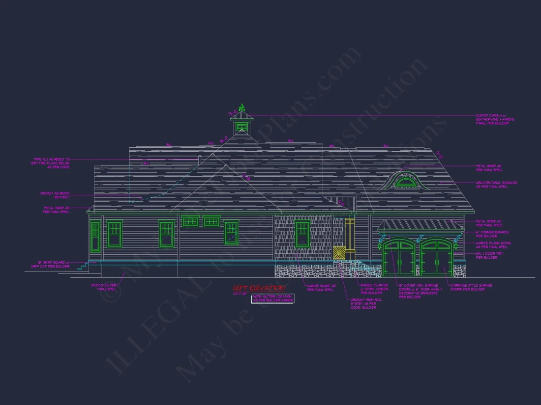 Custom Craftsman house Plan with 3 Beds, CAD Designs & More!